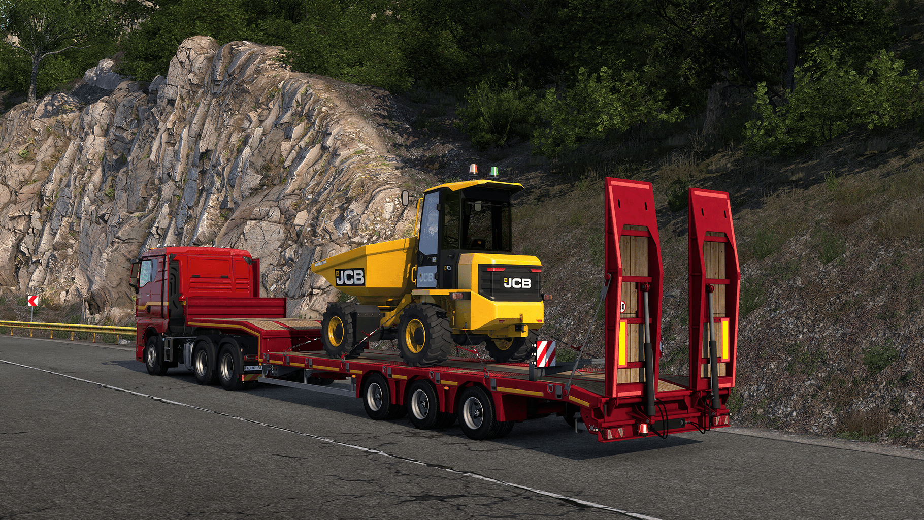 Euro Truck Simulator 2: JCB Equipment Pack screenshot