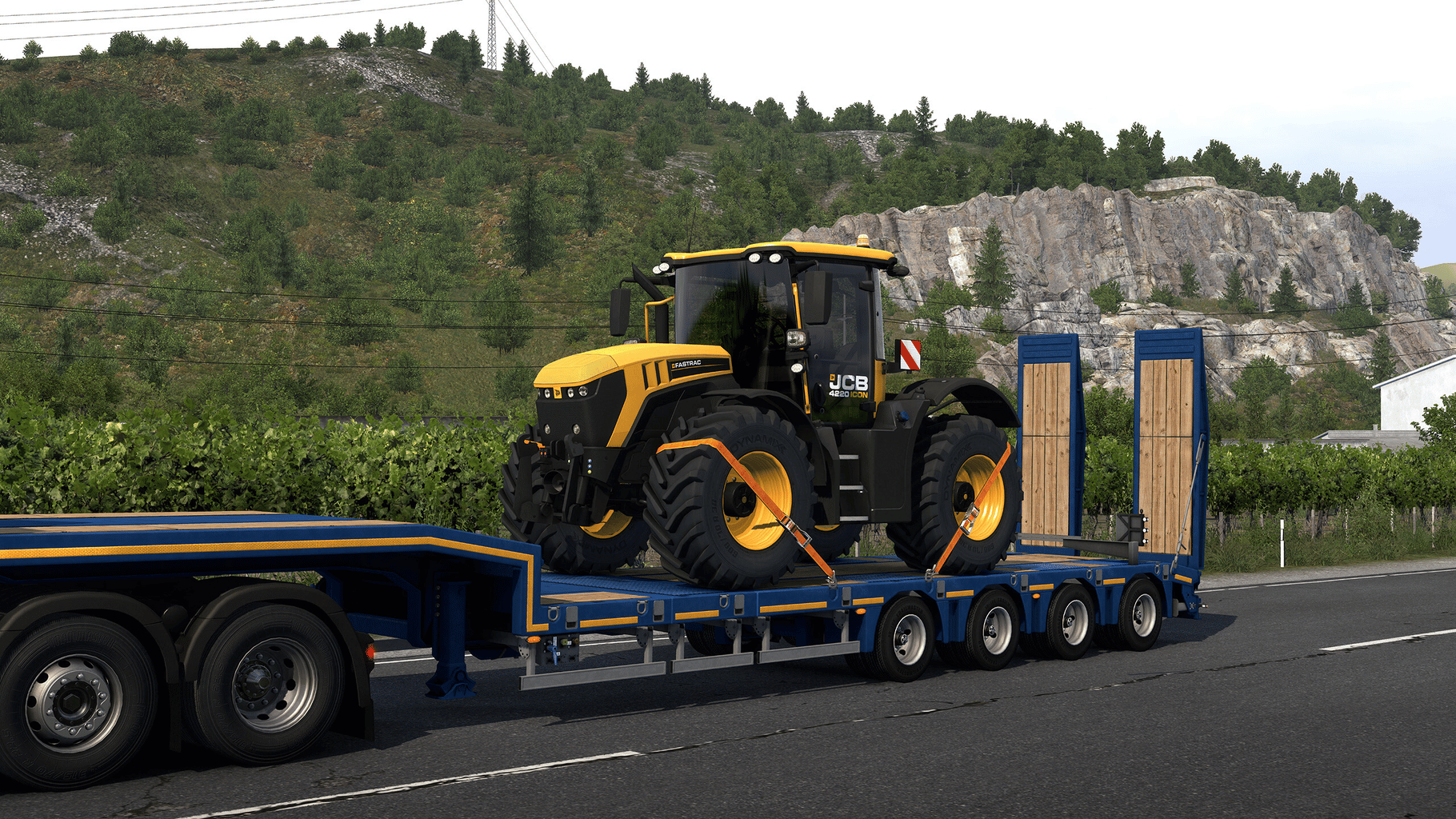 Euro Truck Simulator 2: JCB Equipment Pack screenshot