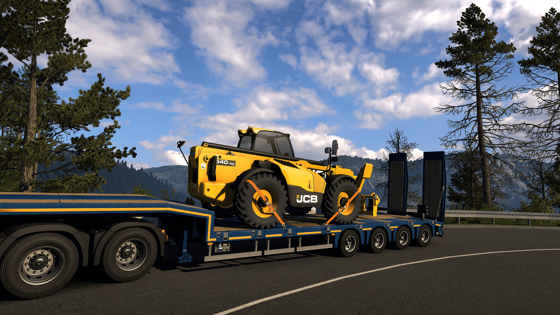 Euro Truck Simulator 2: JCB Equipment Pack screenshot