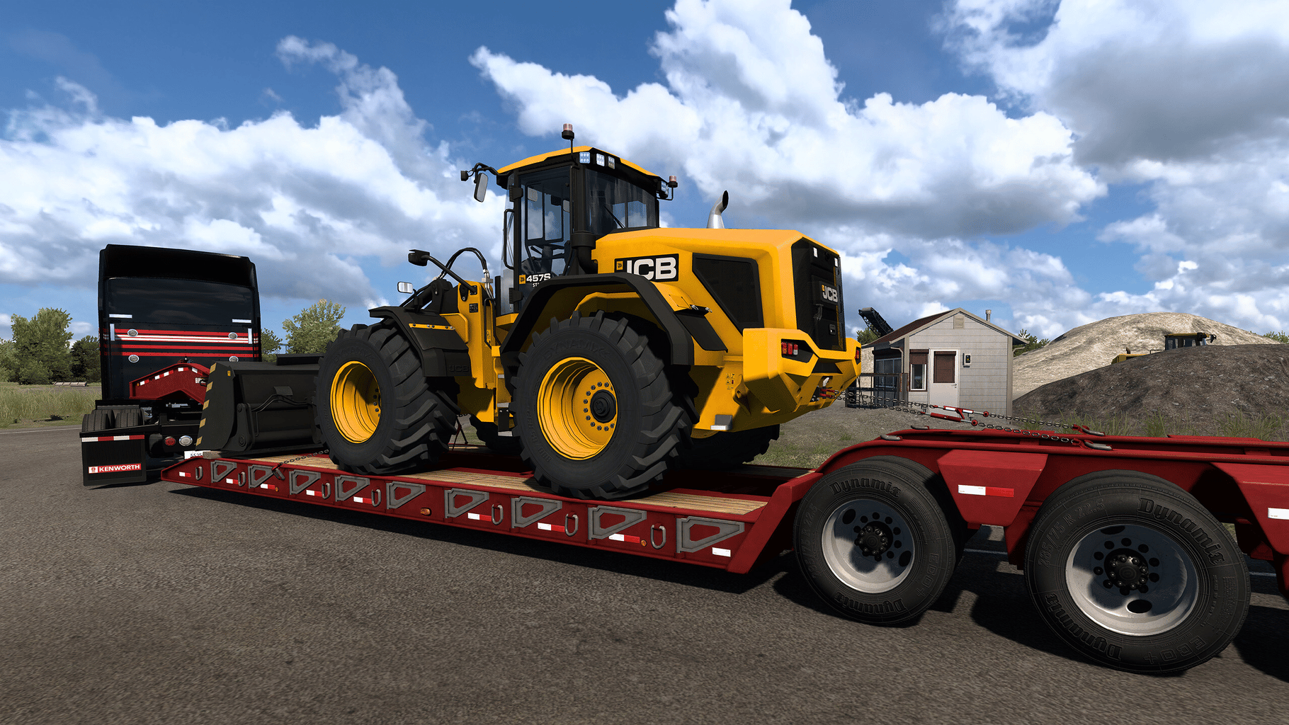 American Truck Simulator: JCB Equipment Pack screenshot