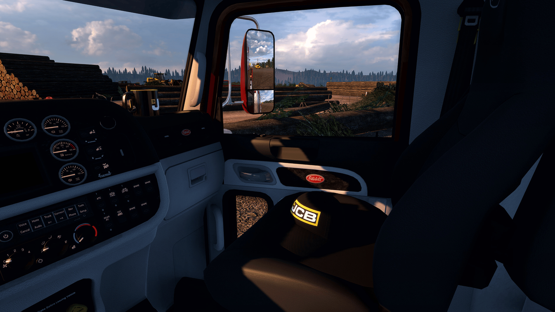 American Truck Simulator: JCB Equipment Pack screenshot