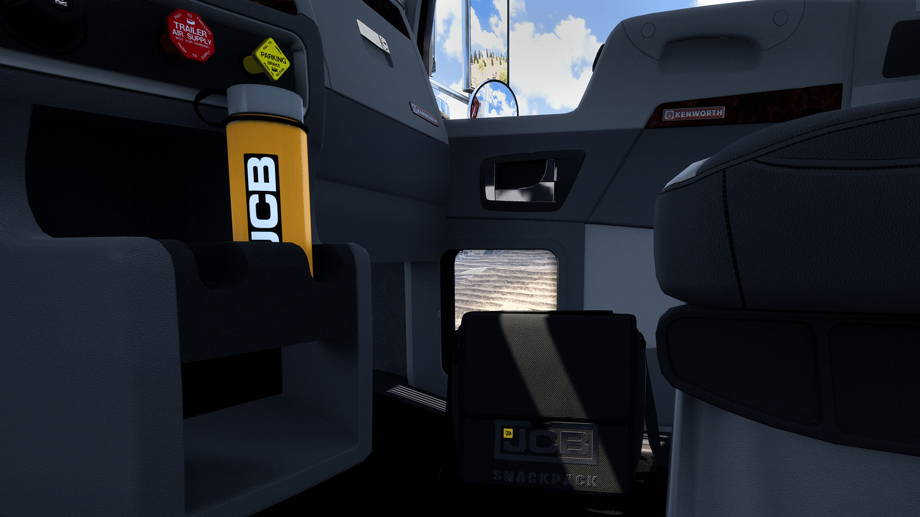 American Truck Simulator: JCB Equipment Pack screenshot