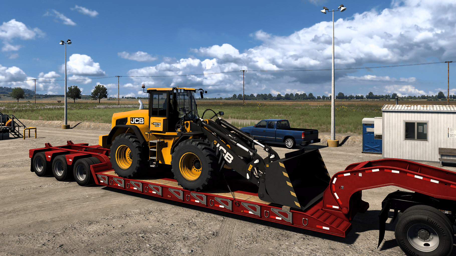 American Truck Simulator: JCB Equipment Pack screenshot