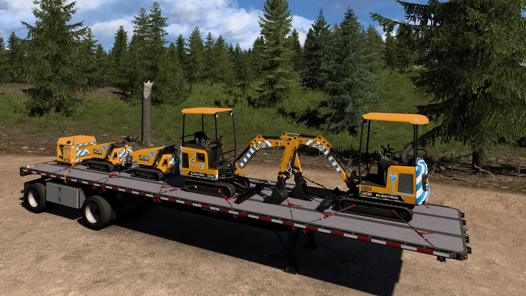 American Truck Simulator: JCB Equipment Pack screenshot