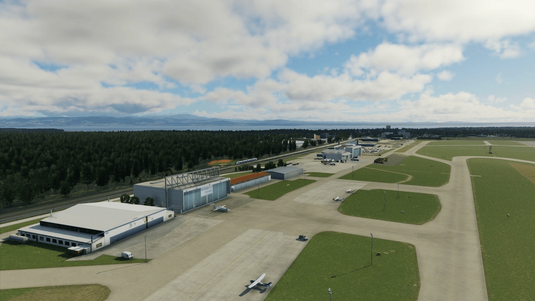 X-Plane 12: Aerosoft - Airport Friedrichshafen screenshot