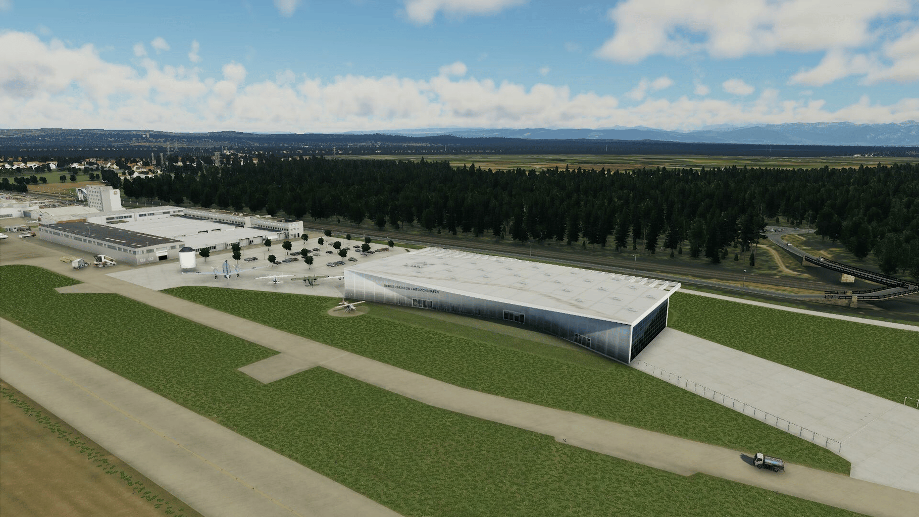 X-Plane 12: Aerosoft - Airport Friedrichshafen screenshot