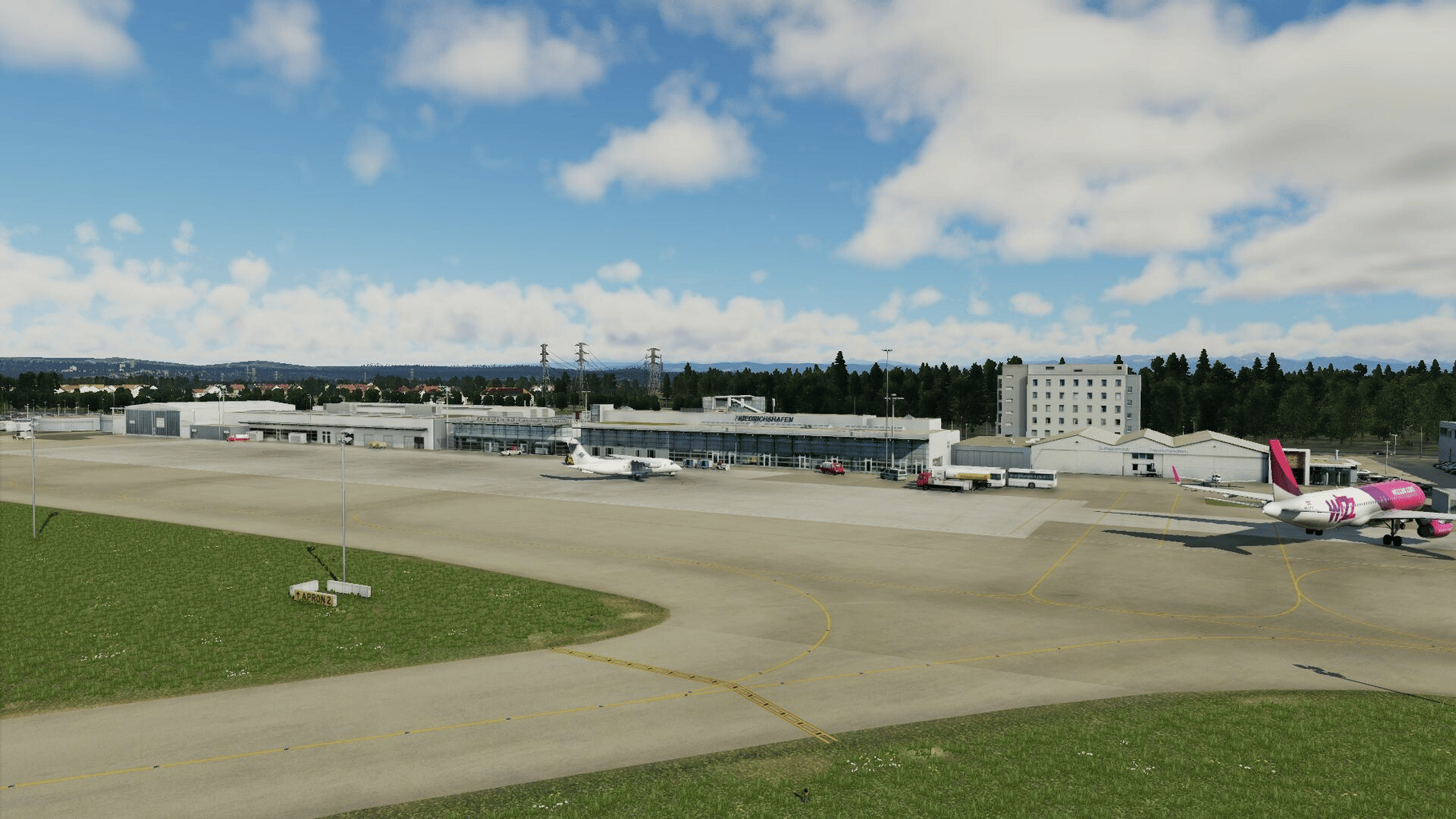 X-Plane 12: Aerosoft - Airport Friedrichshafen screenshot