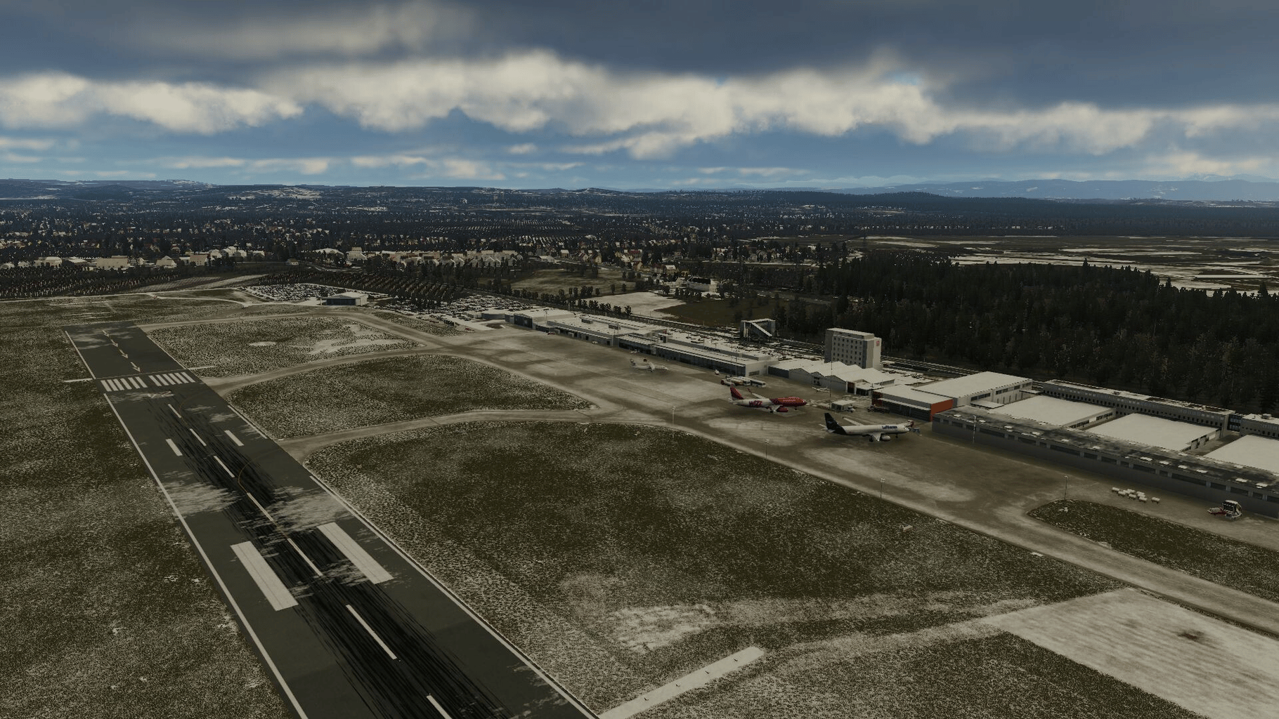 X-Plane 12: Aerosoft - Airport Friedrichshafen screenshot