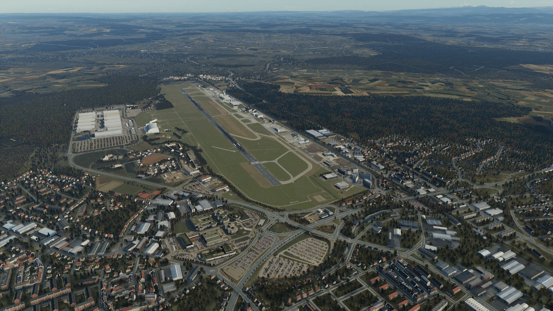 X-Plane 12: Aerosoft - Airport Friedrichshafen screenshot