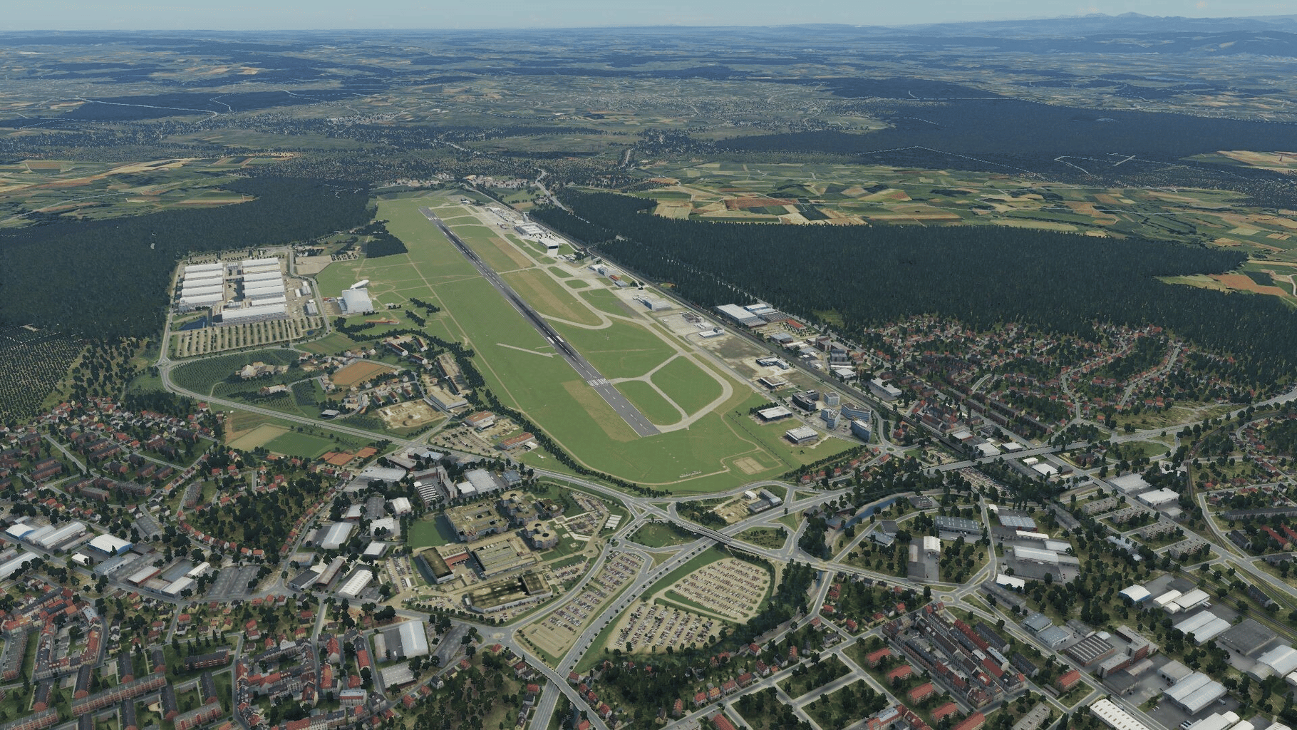 X-Plane 12: Aerosoft - Airport Friedrichshafen screenshot