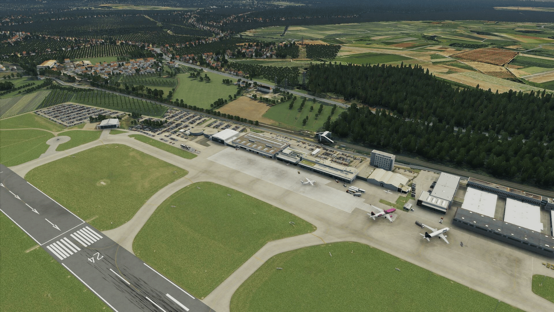 X-Plane 12: Aerosoft - Airport Friedrichshafen screenshot