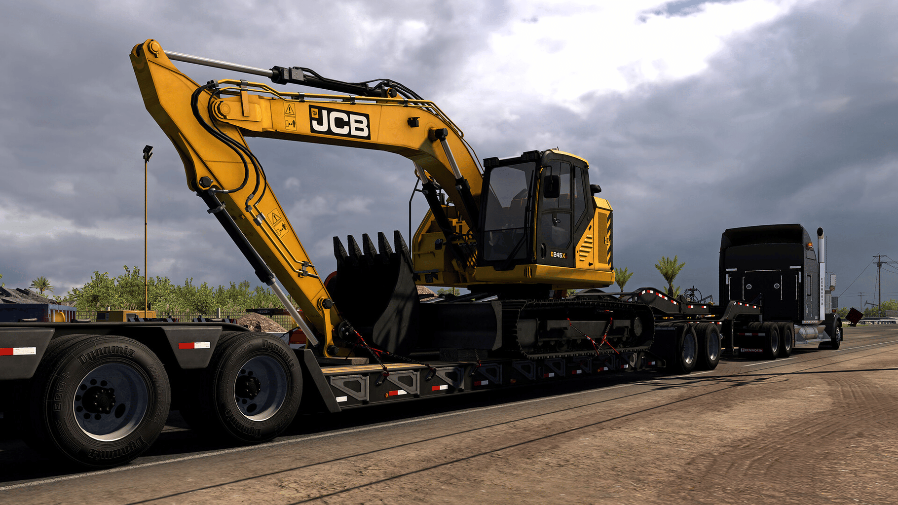 American Truck Simulator: JCB Equipment Pack screenshot