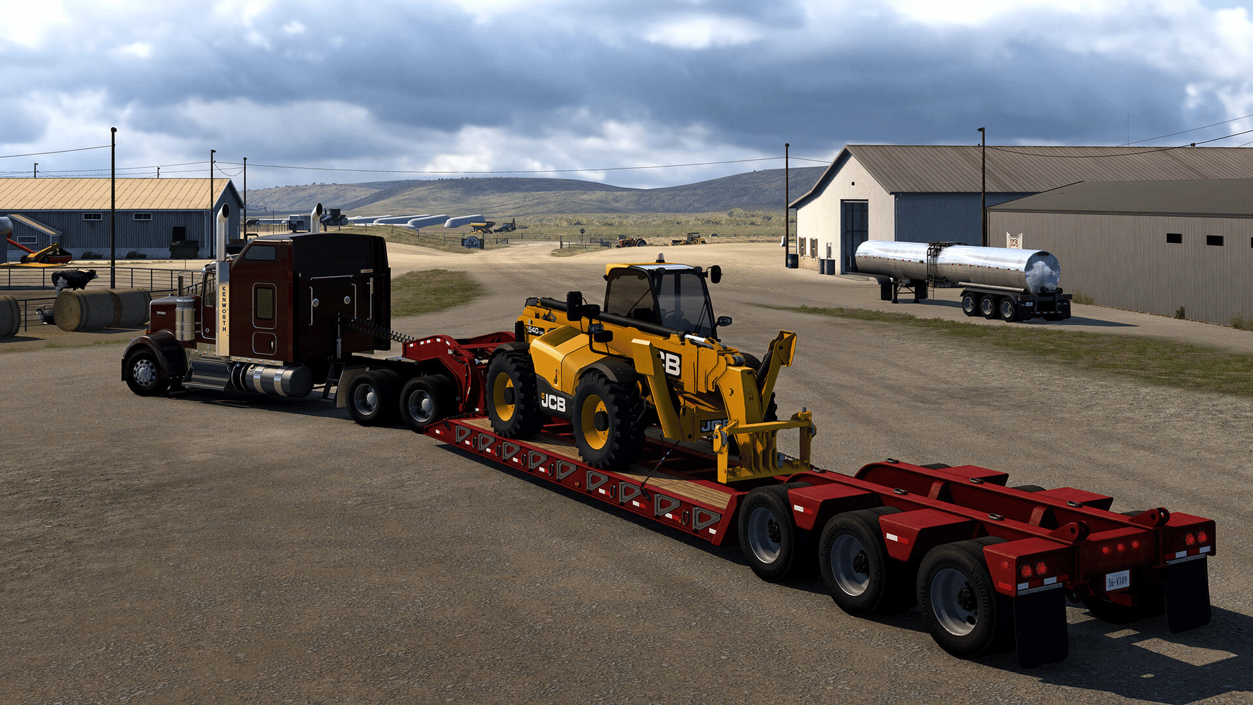 American Truck Simulator: JCB Equipment Pack screenshot