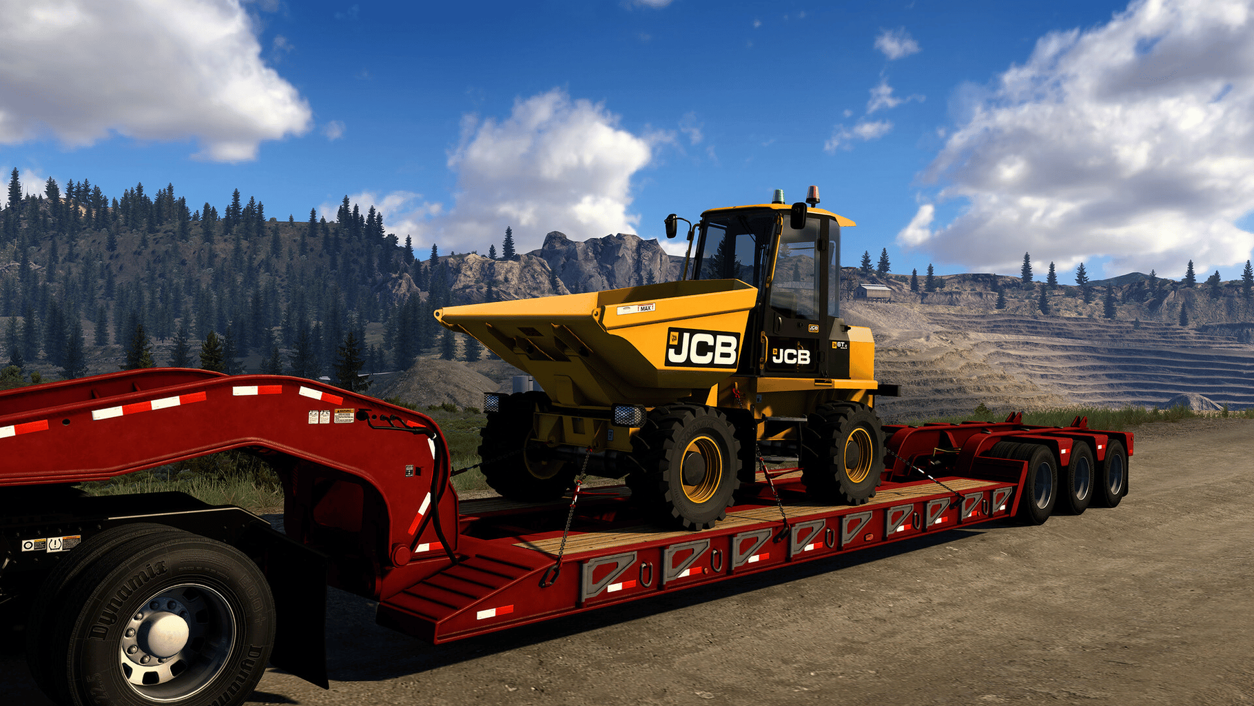 American Truck Simulator: JCB Equipment Pack screenshot