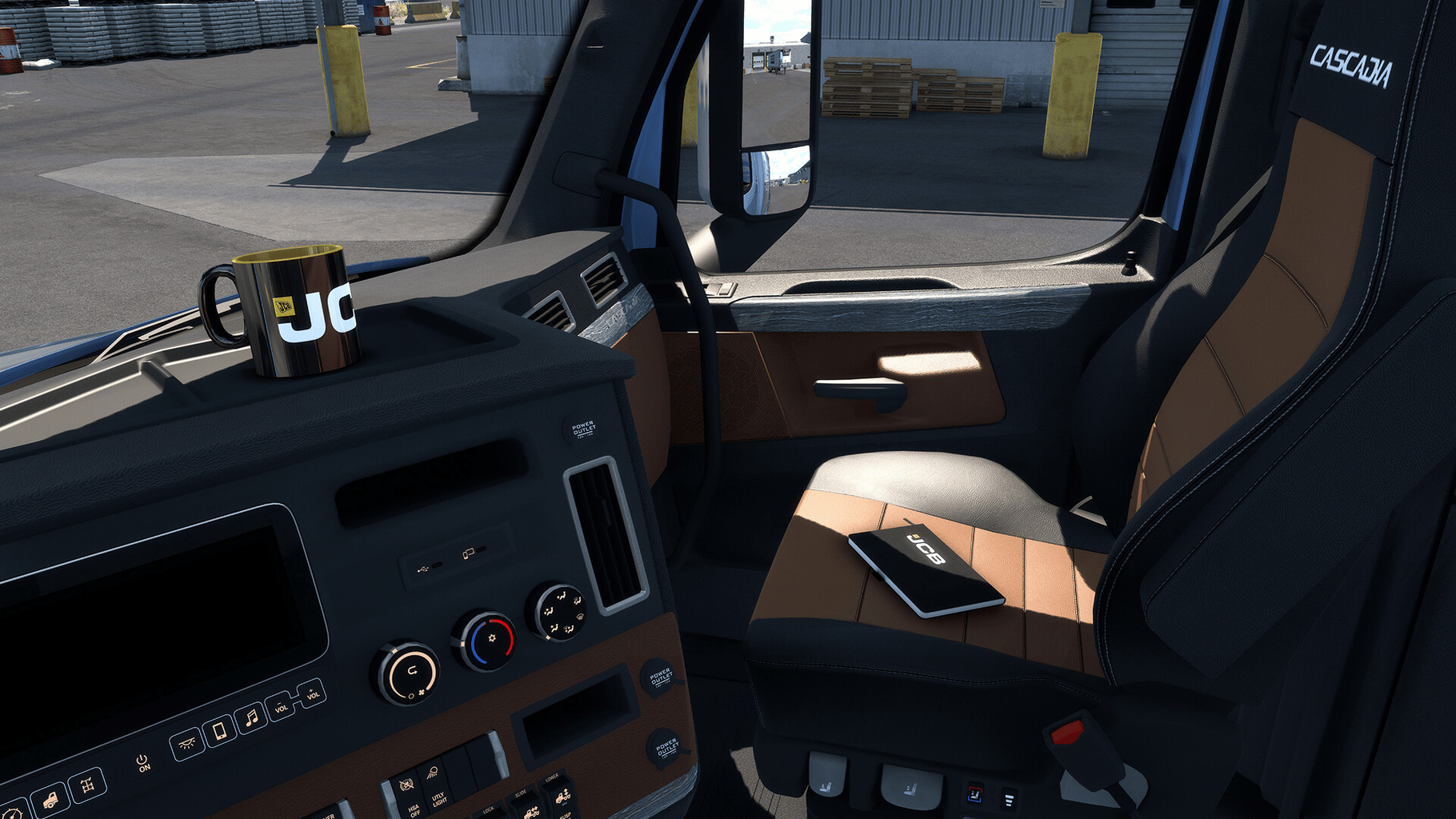 American Truck Simulator: JCB Equipment Pack screenshot