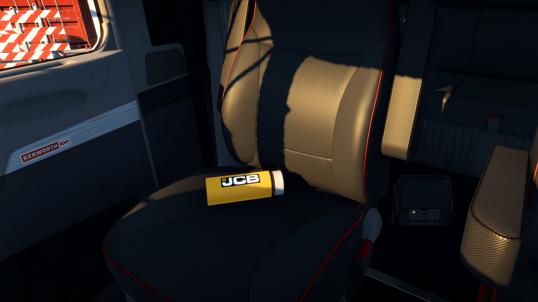 American Truck Simulator: JCB Equipment Pack screenshot