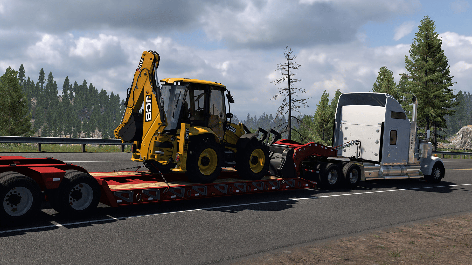 American Truck Simulator: JCB Equipment Pack screenshot