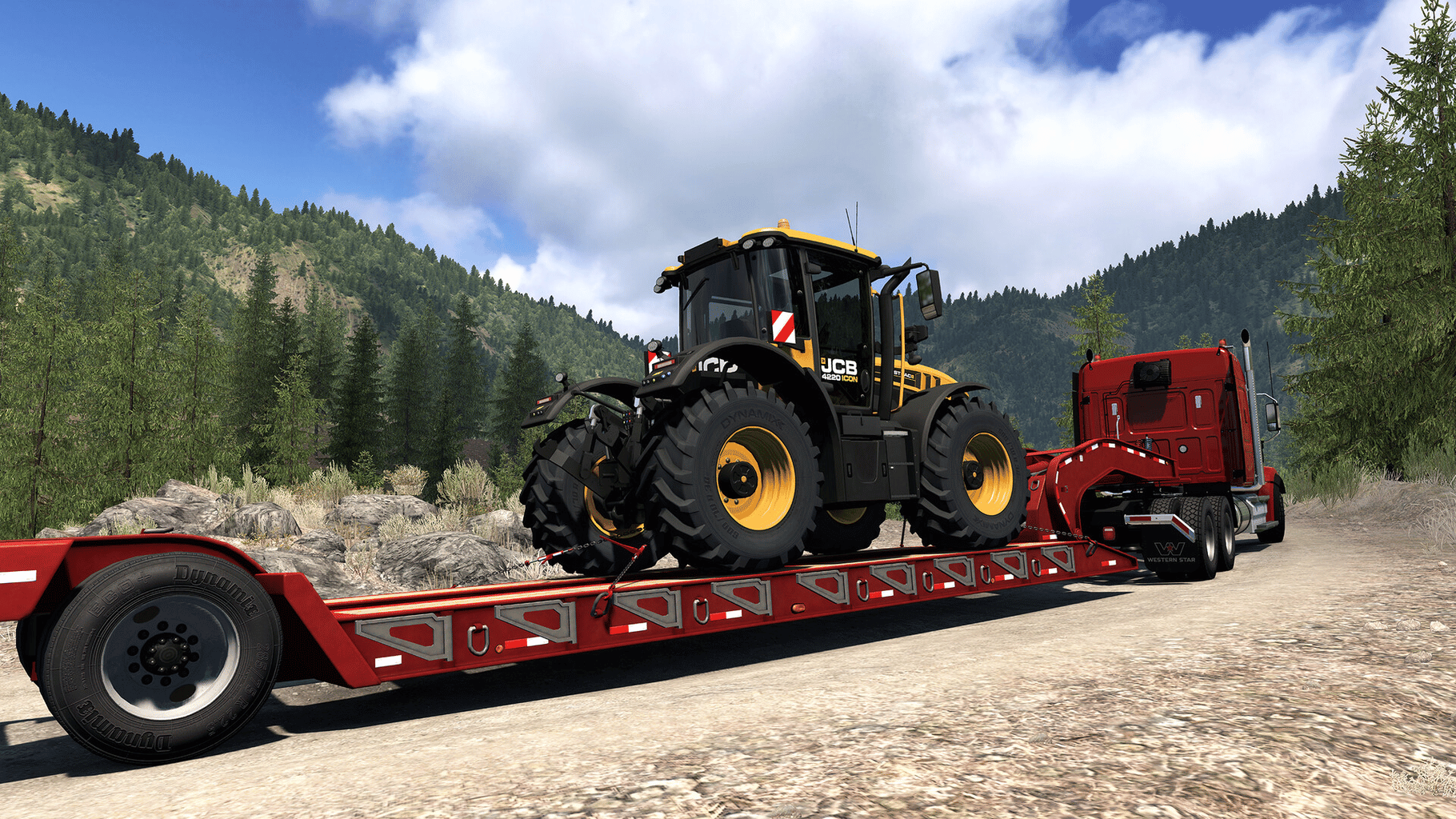 American Truck Simulator: JCB Equipment Pack screenshot