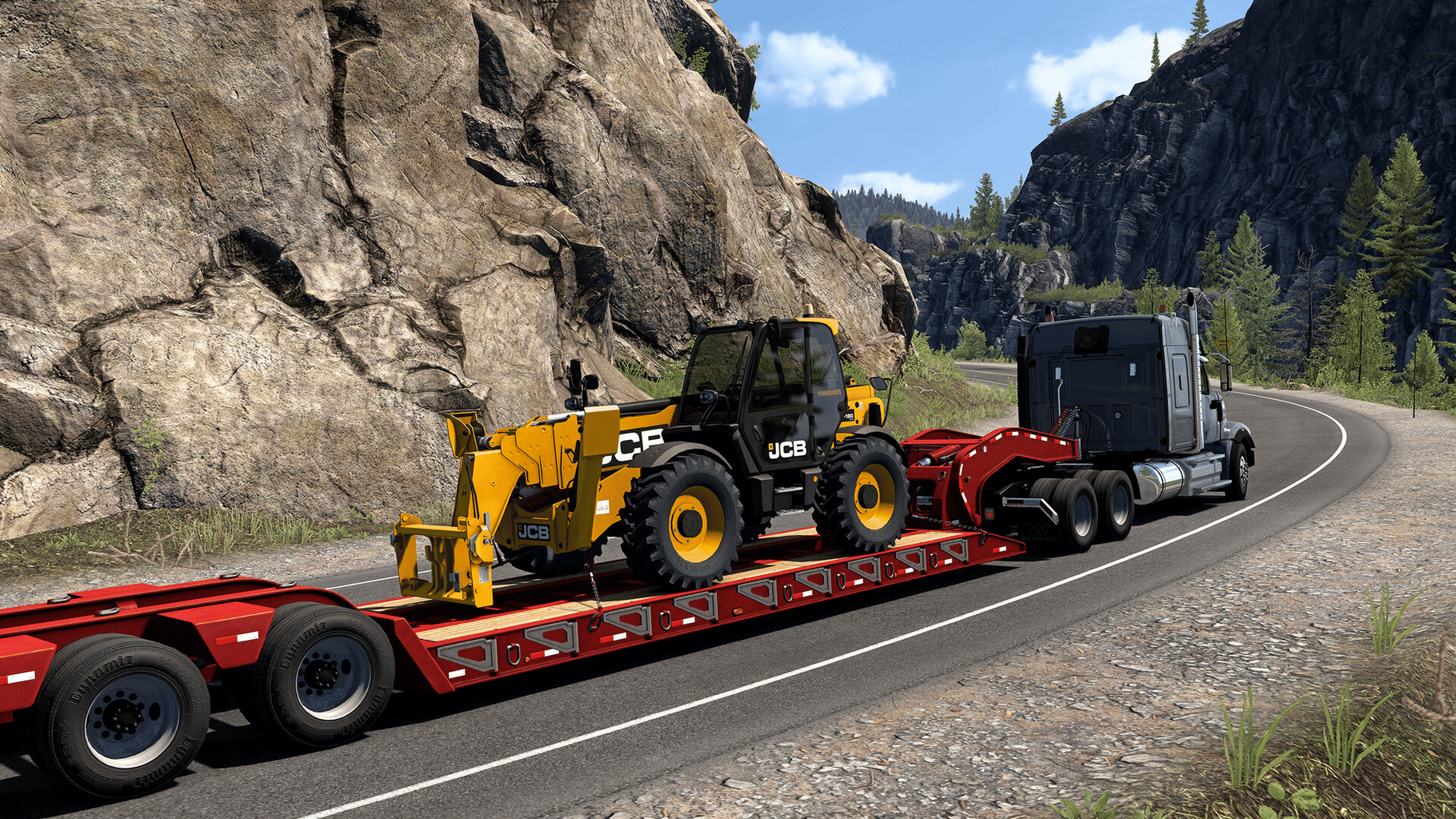 American Truck Simulator: JCB Equipment Pack screenshot