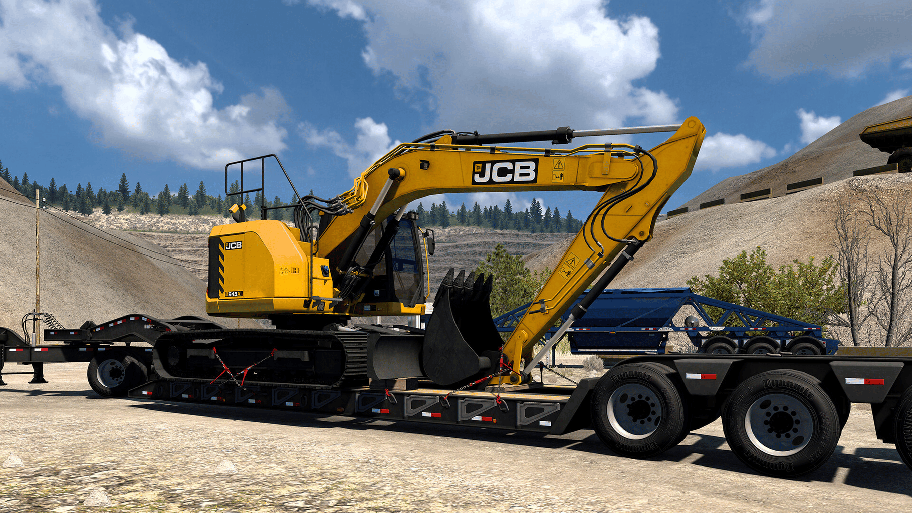 American Truck Simulator: JCB Equipment Pack screenshot