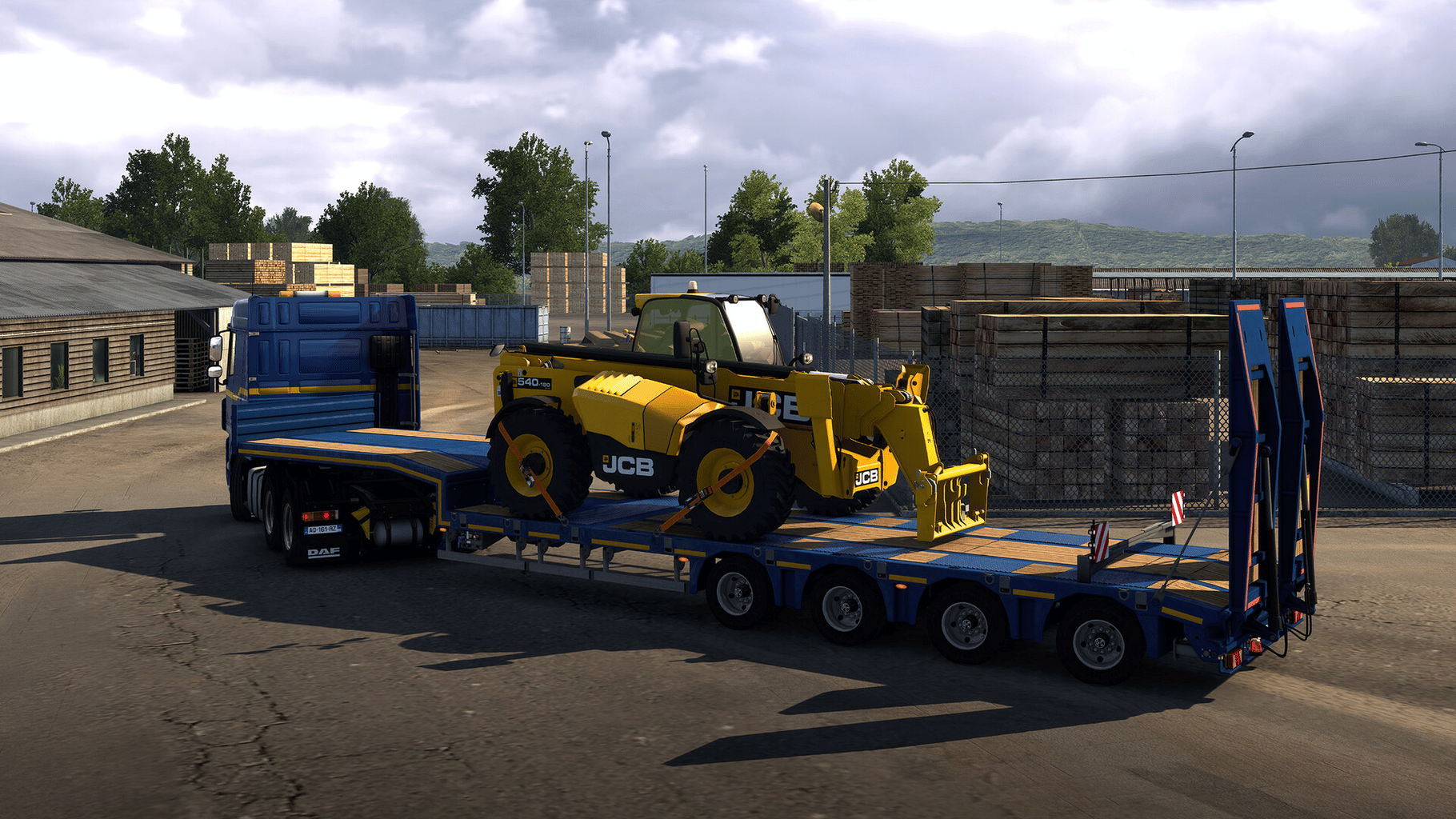 Euro Truck Simulator 2: JCB Equipment Pack screenshot