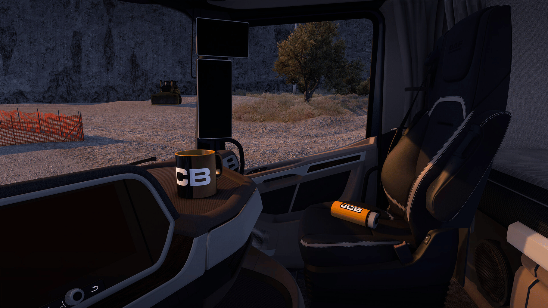 Euro Truck Simulator 2: JCB Equipment Pack screenshot