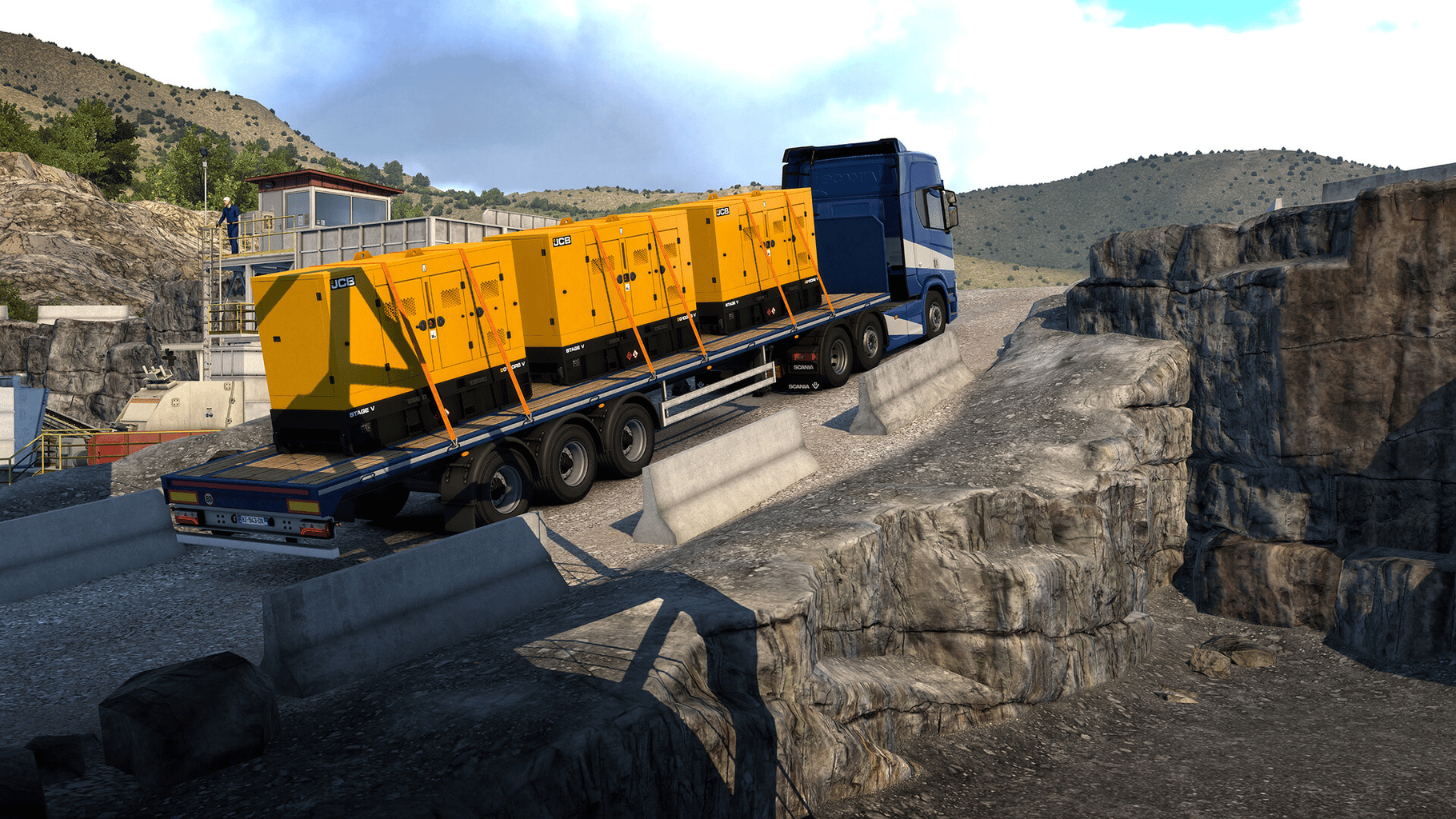 Euro Truck Simulator 2: JCB Equipment Pack screenshot