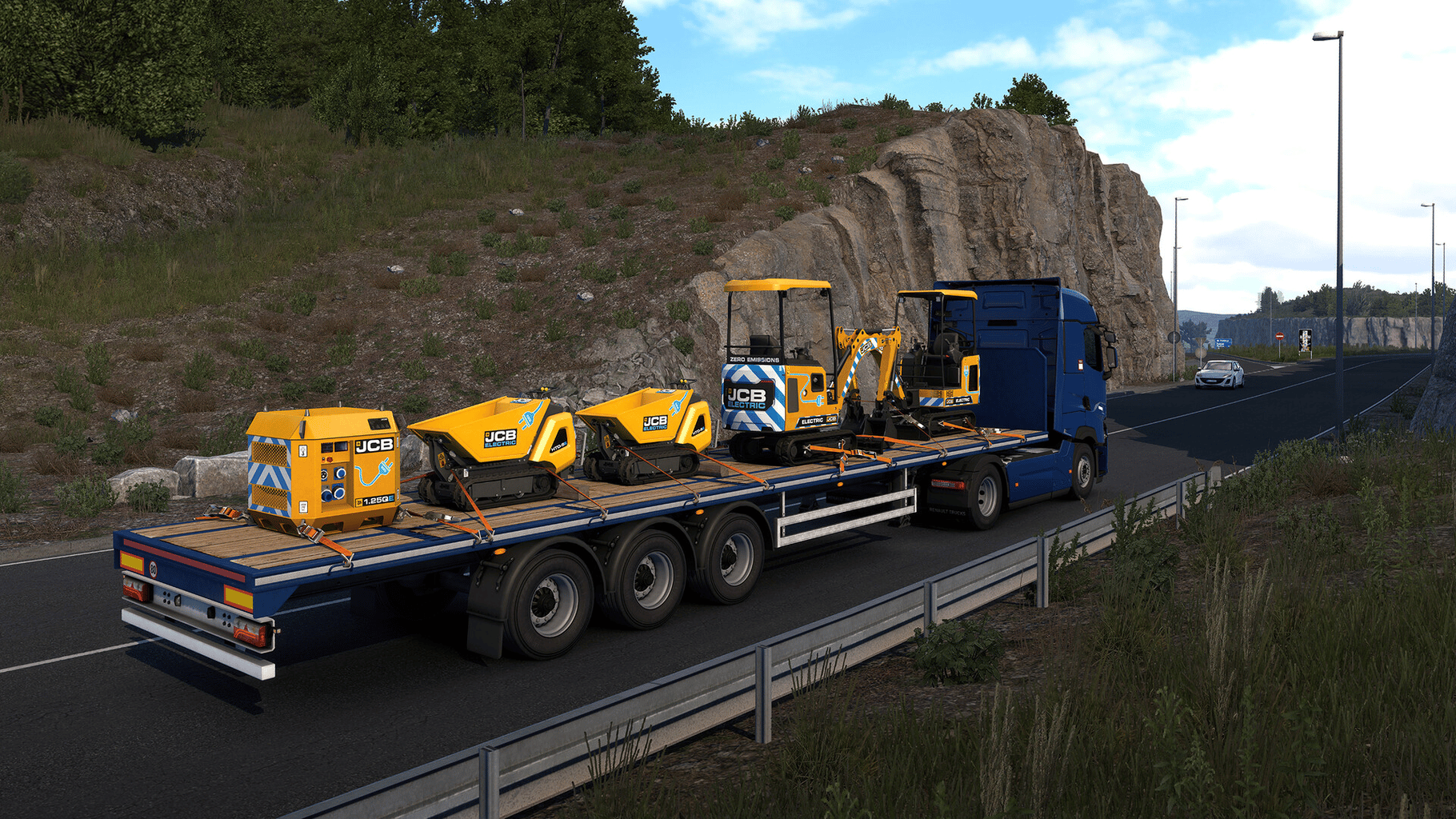 Euro Truck Simulator 2: JCB Equipment Pack screenshot