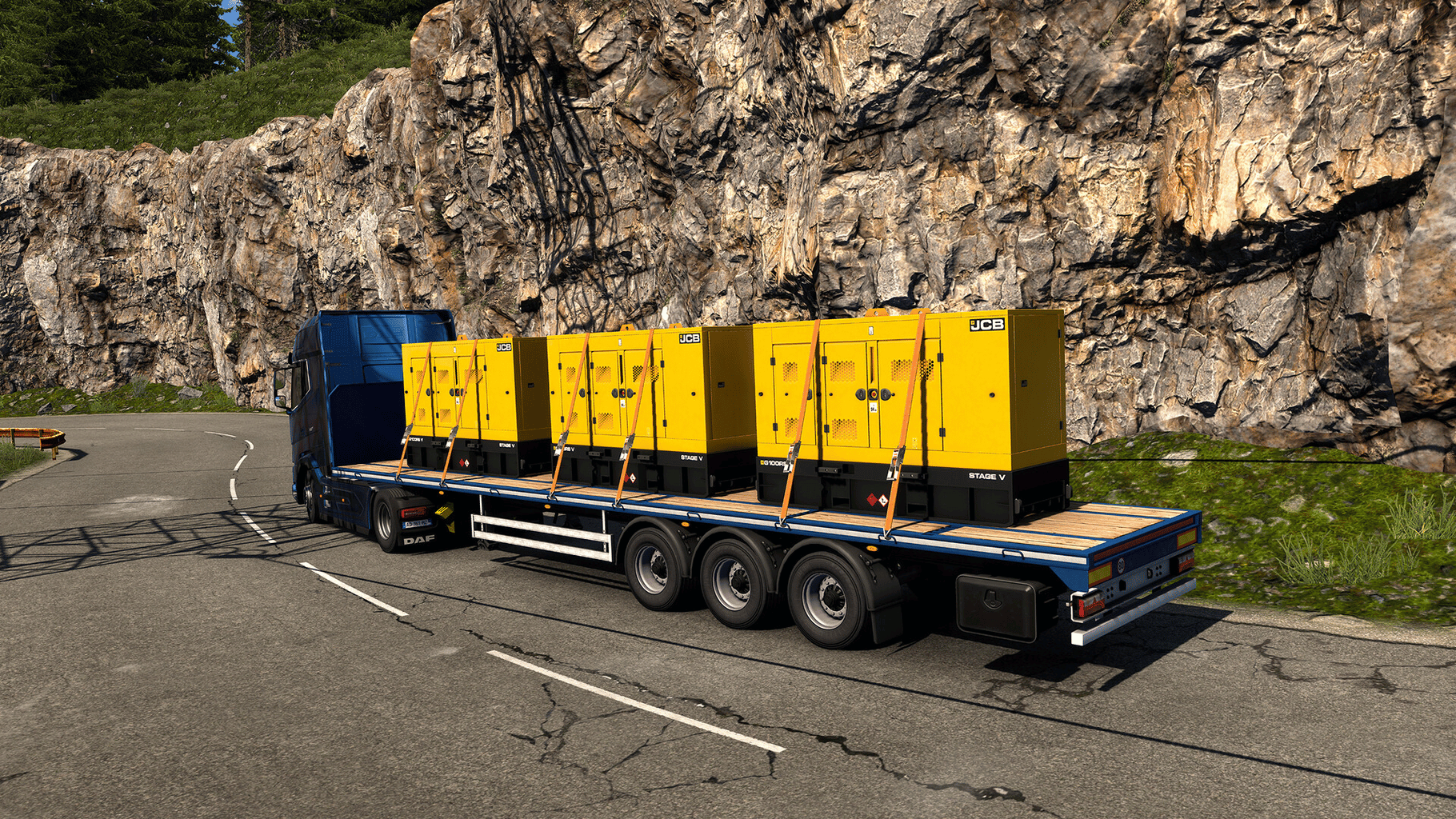 Euro Truck Simulator 2: JCB Equipment Pack screenshot