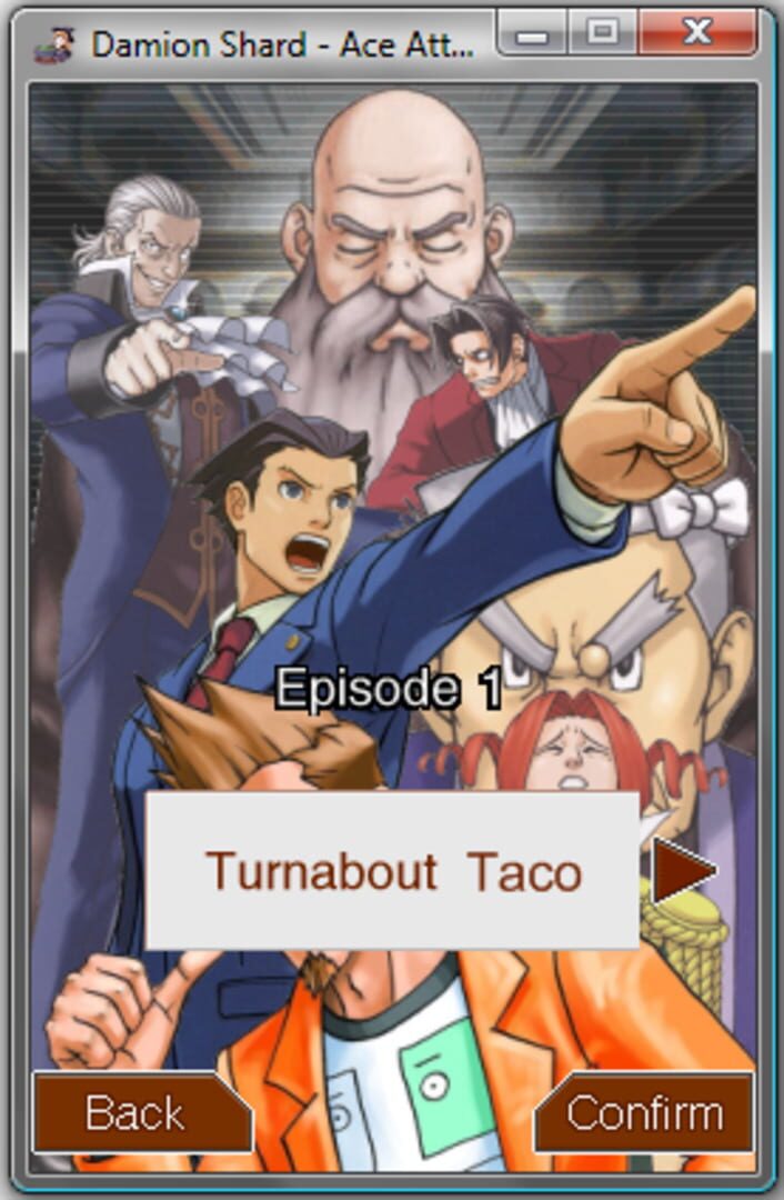 Damion Shard: Ace Attorney - Screenshot