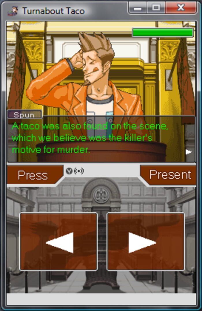 Damion Shard: Ace Attorney - Screenshot