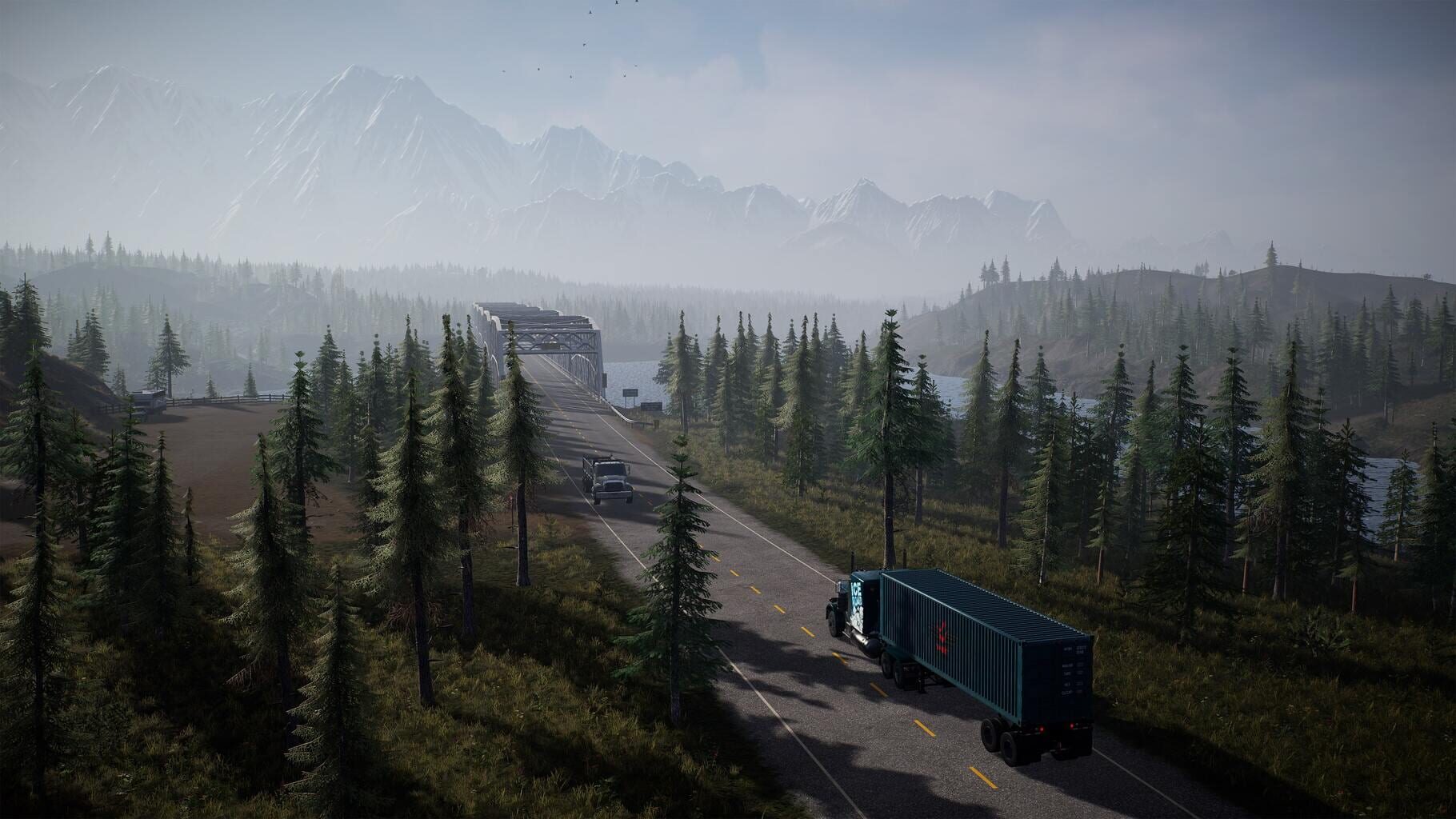 Captura de pantalla - Alaskan Road Truckers: Highway Edition