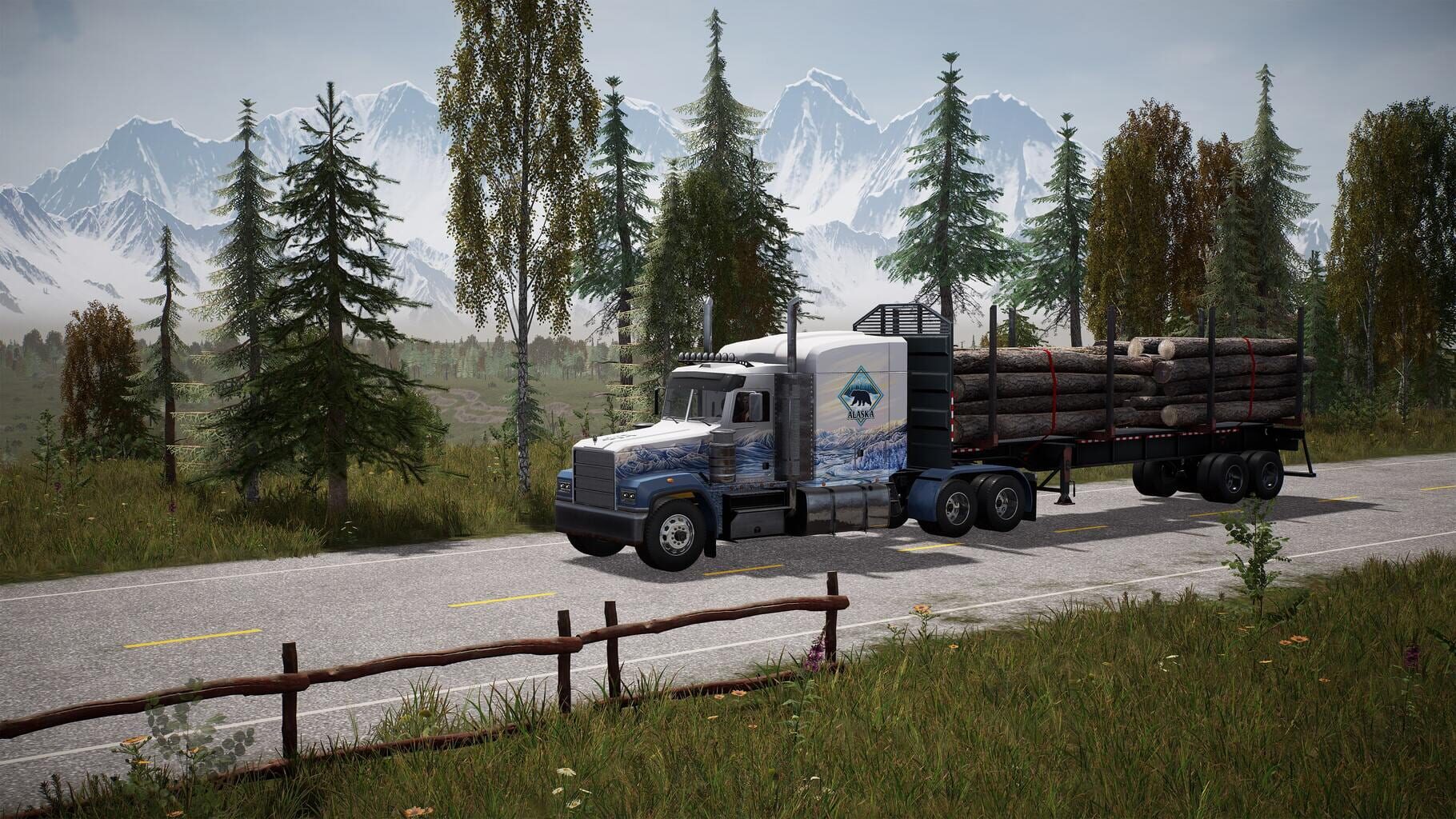 Captura de pantalla - Alaskan Road Truckers: Highway Edition