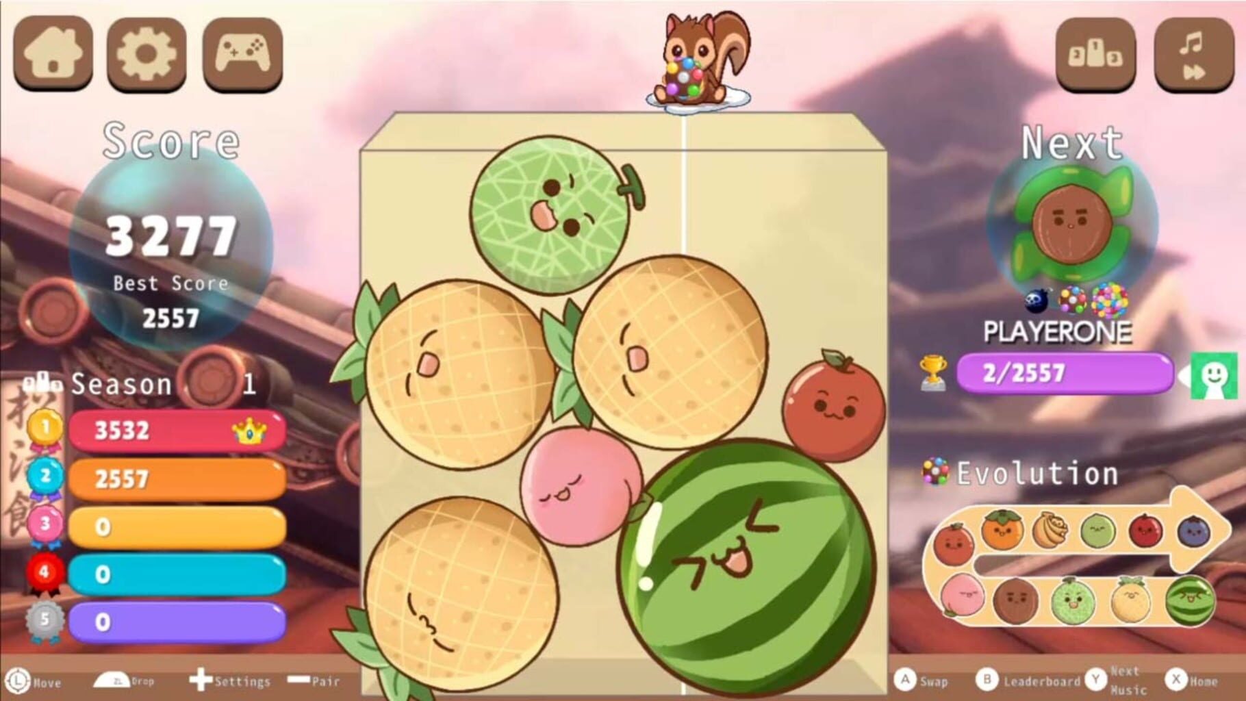 Tiny Watermelon Match screenshot