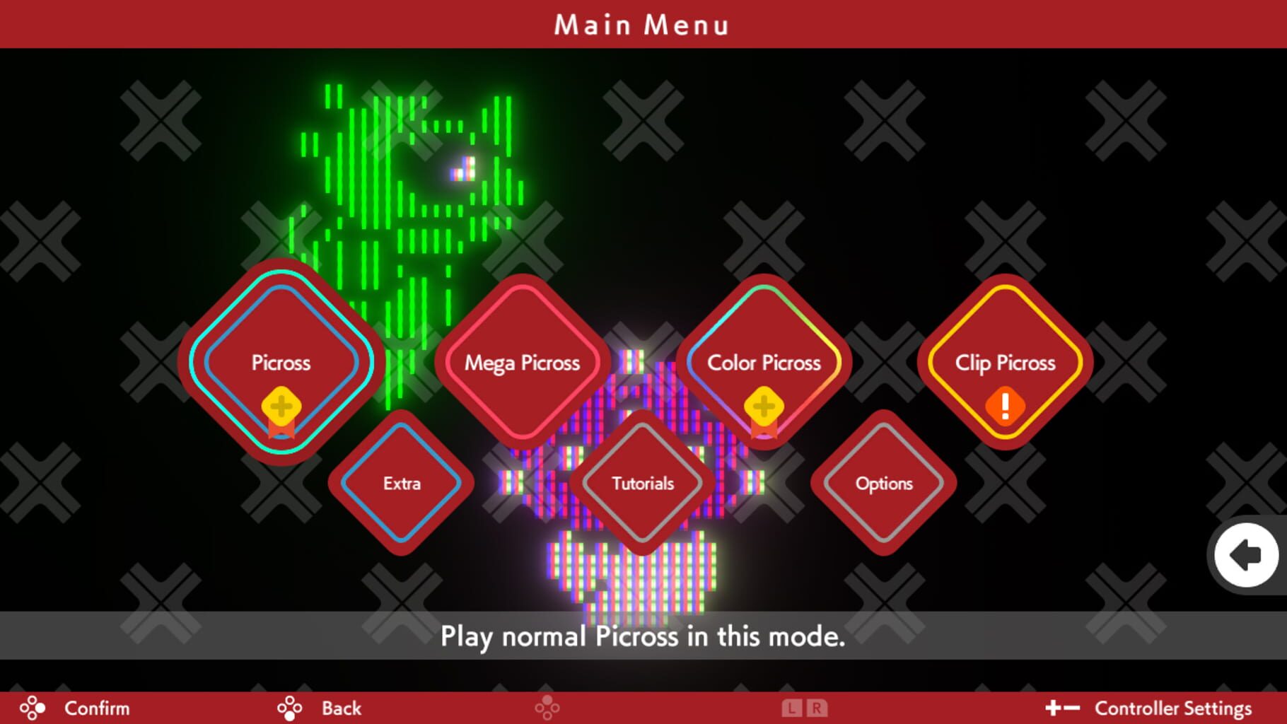 Captura de pantalla - Picross S Namco Legendary Edition