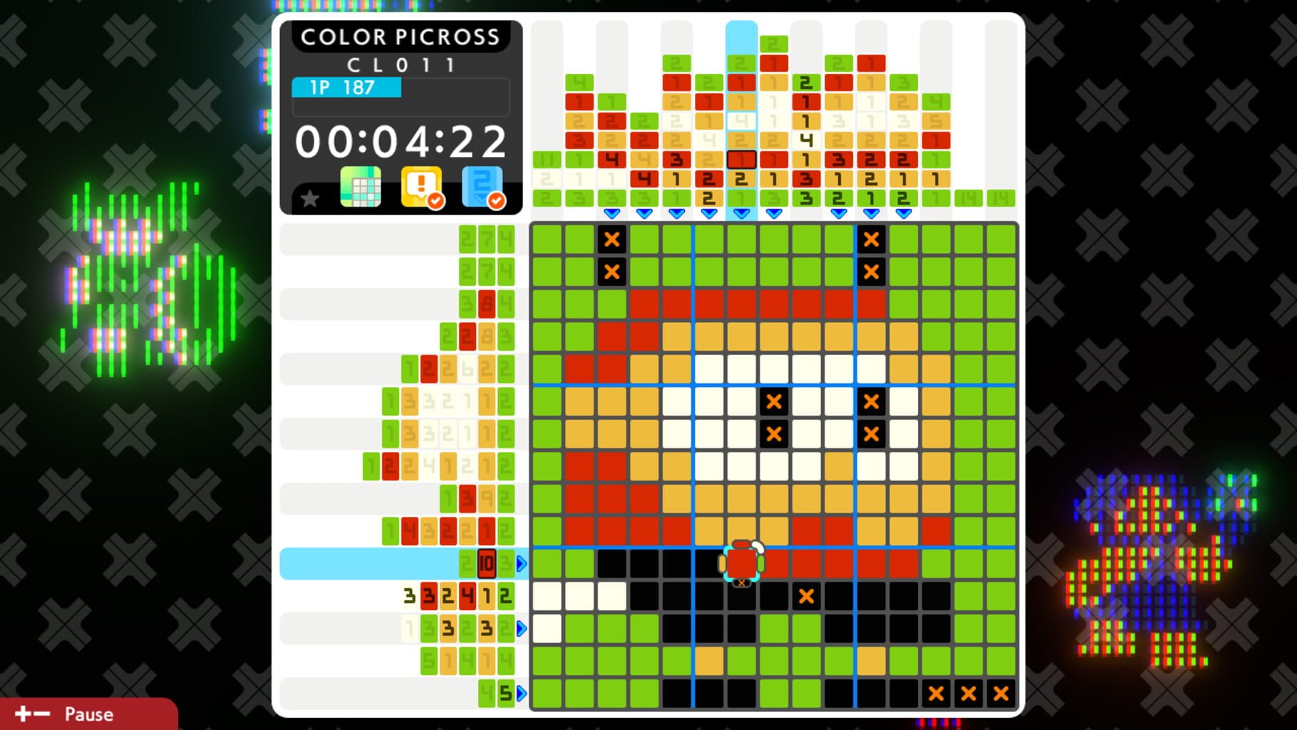 Captura de pantalla - Picross S Namco Legendary Edition