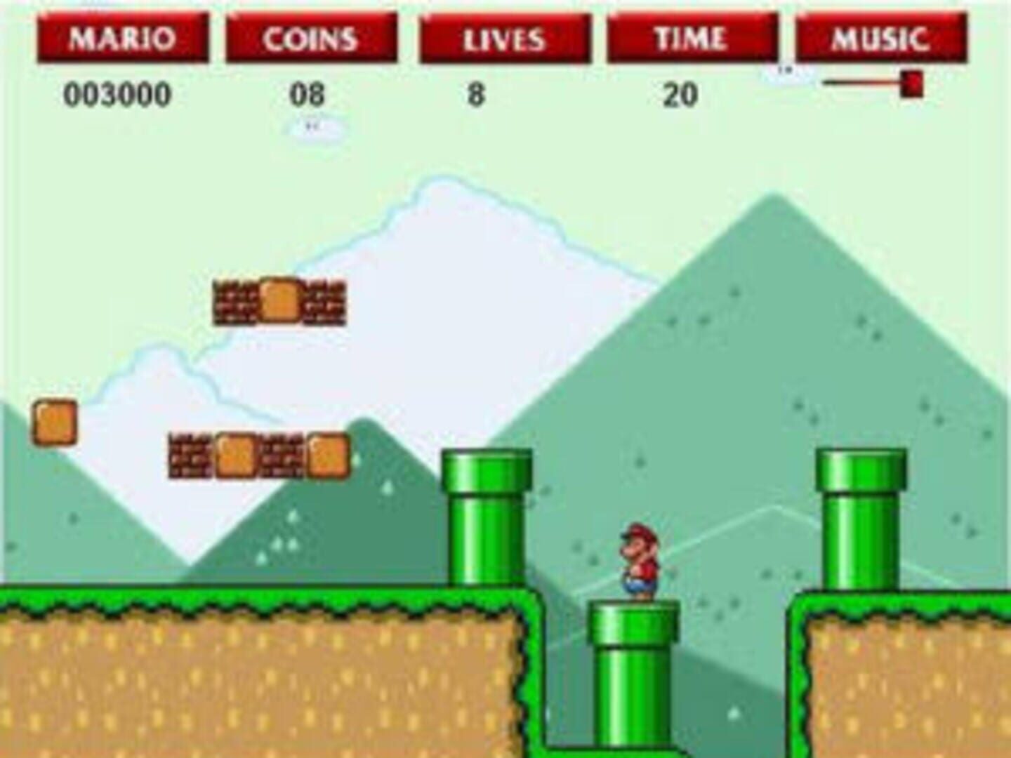 Super Flash Mario Bros. - Screenshot