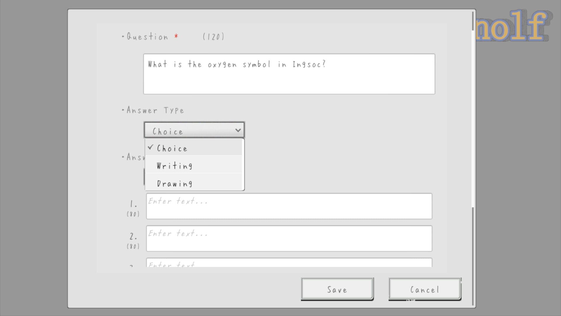 Ponolf - Screenshot