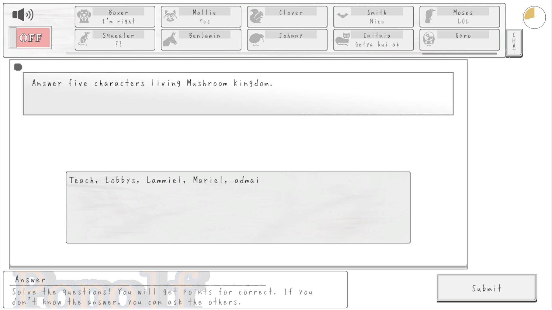 Ponolf - Screenshot