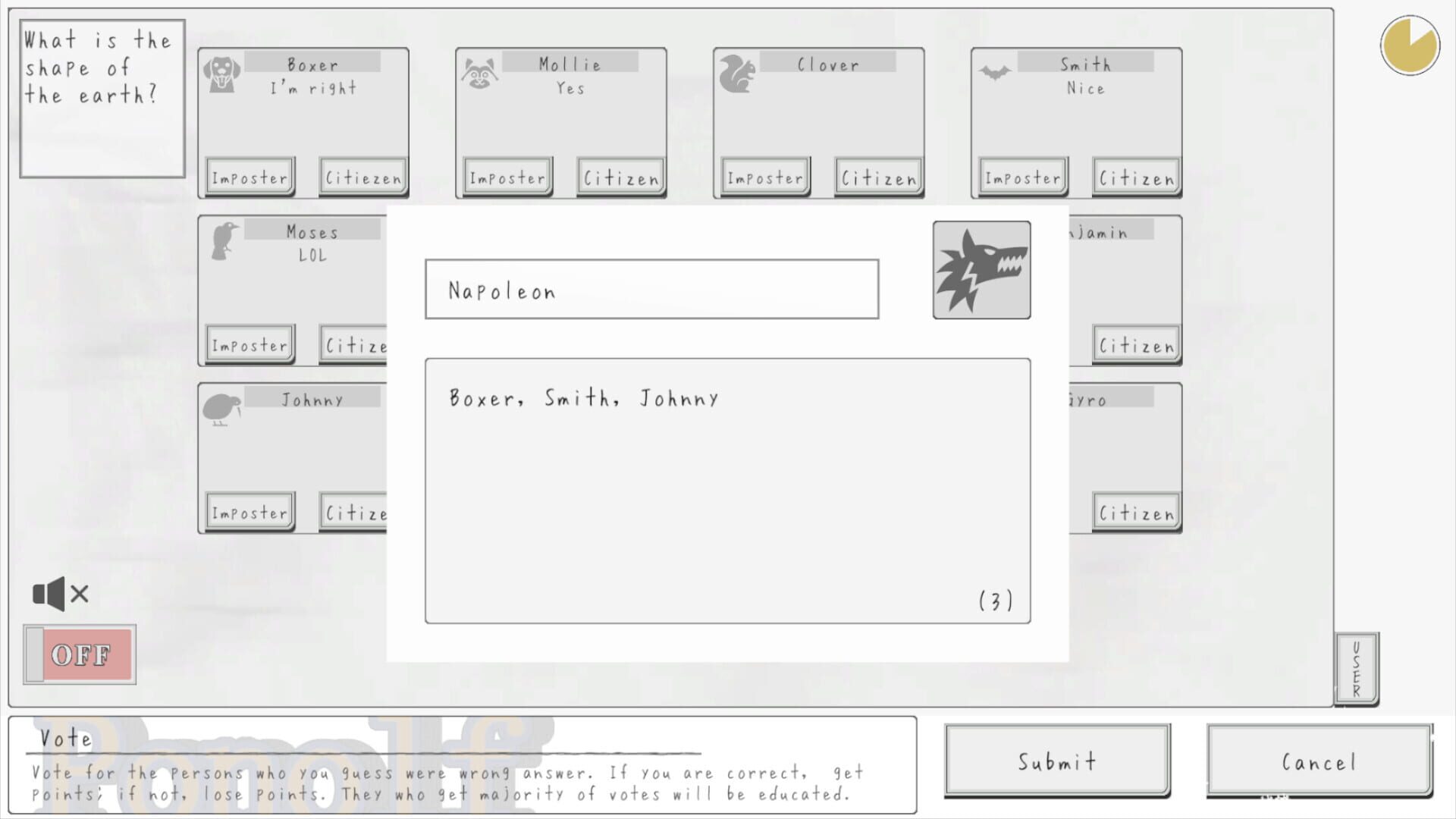 Ponolf - Screenshot