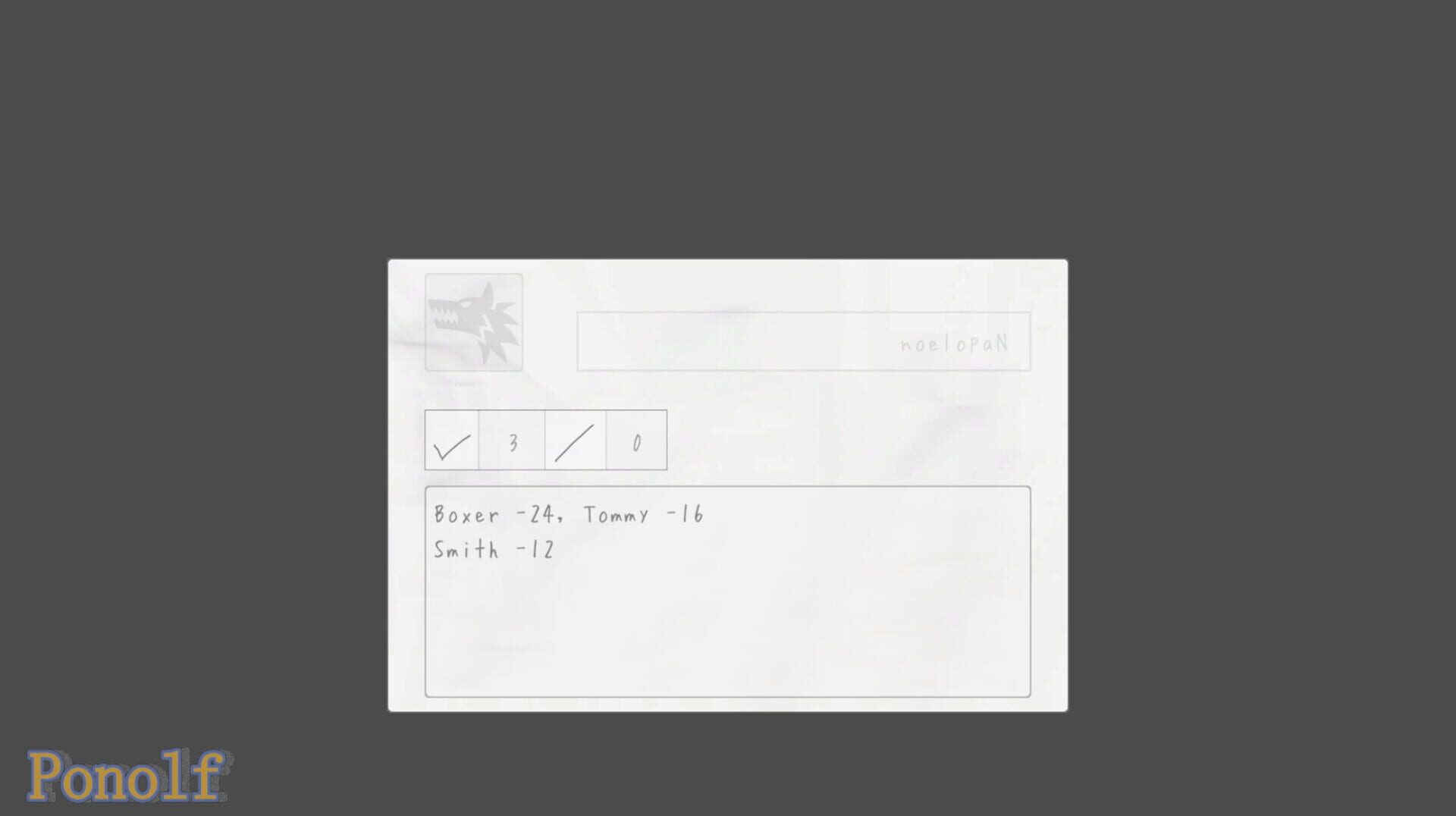 Ponolf - Screenshot