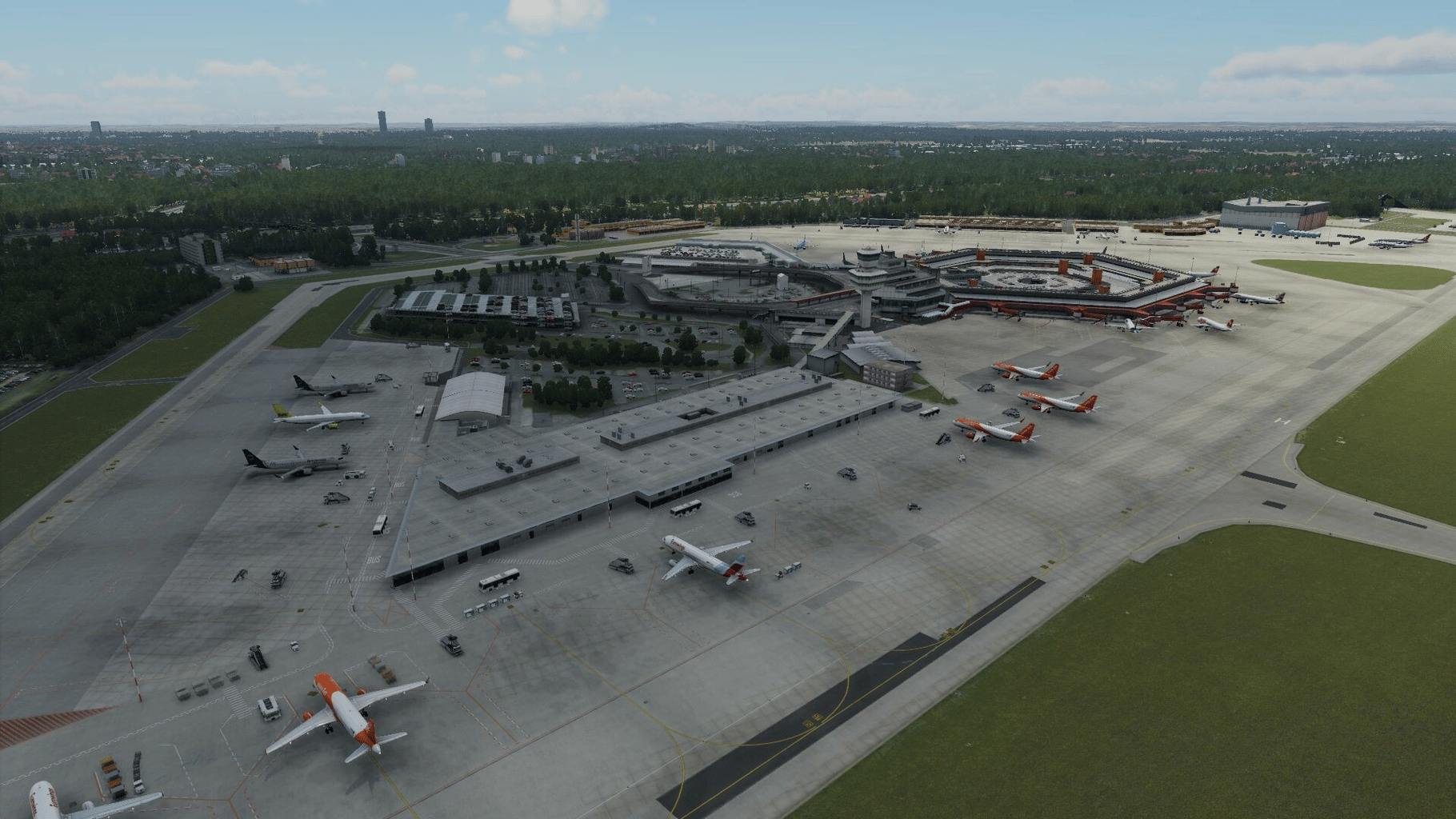 X-Plane 12: Aerosoft - Airport Berlin-Tegel screenshot