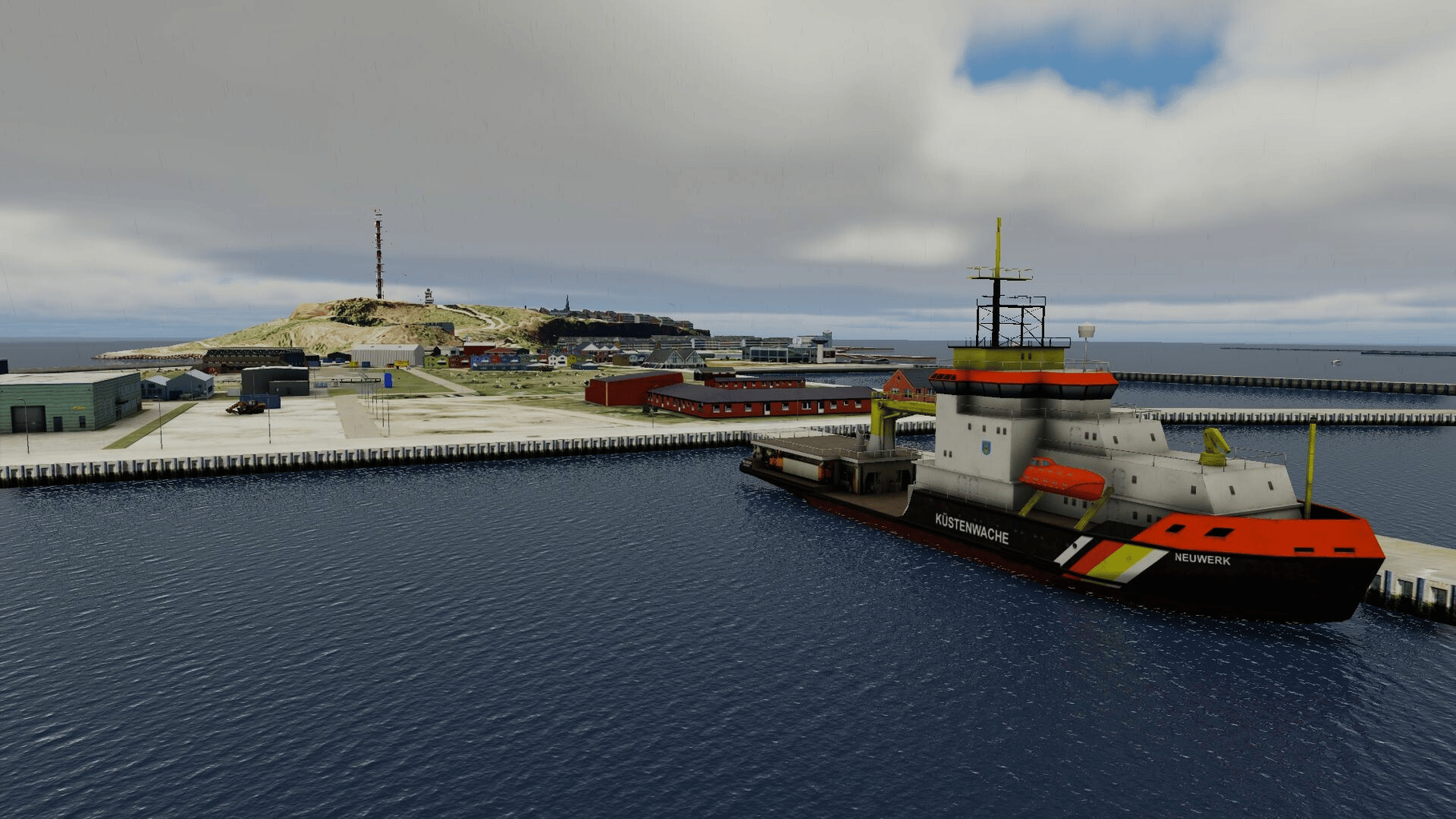 X-Plane 12: Aerosoft - Helgoland screenshot