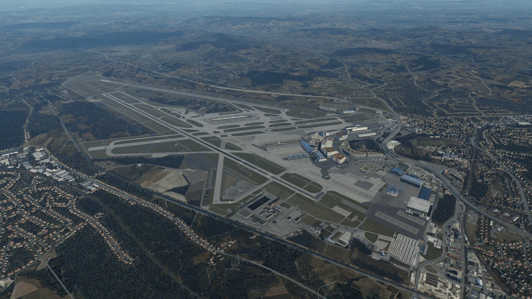 X-Plane 12: Aerosoft - Airport Zurich V2.0 screenshot