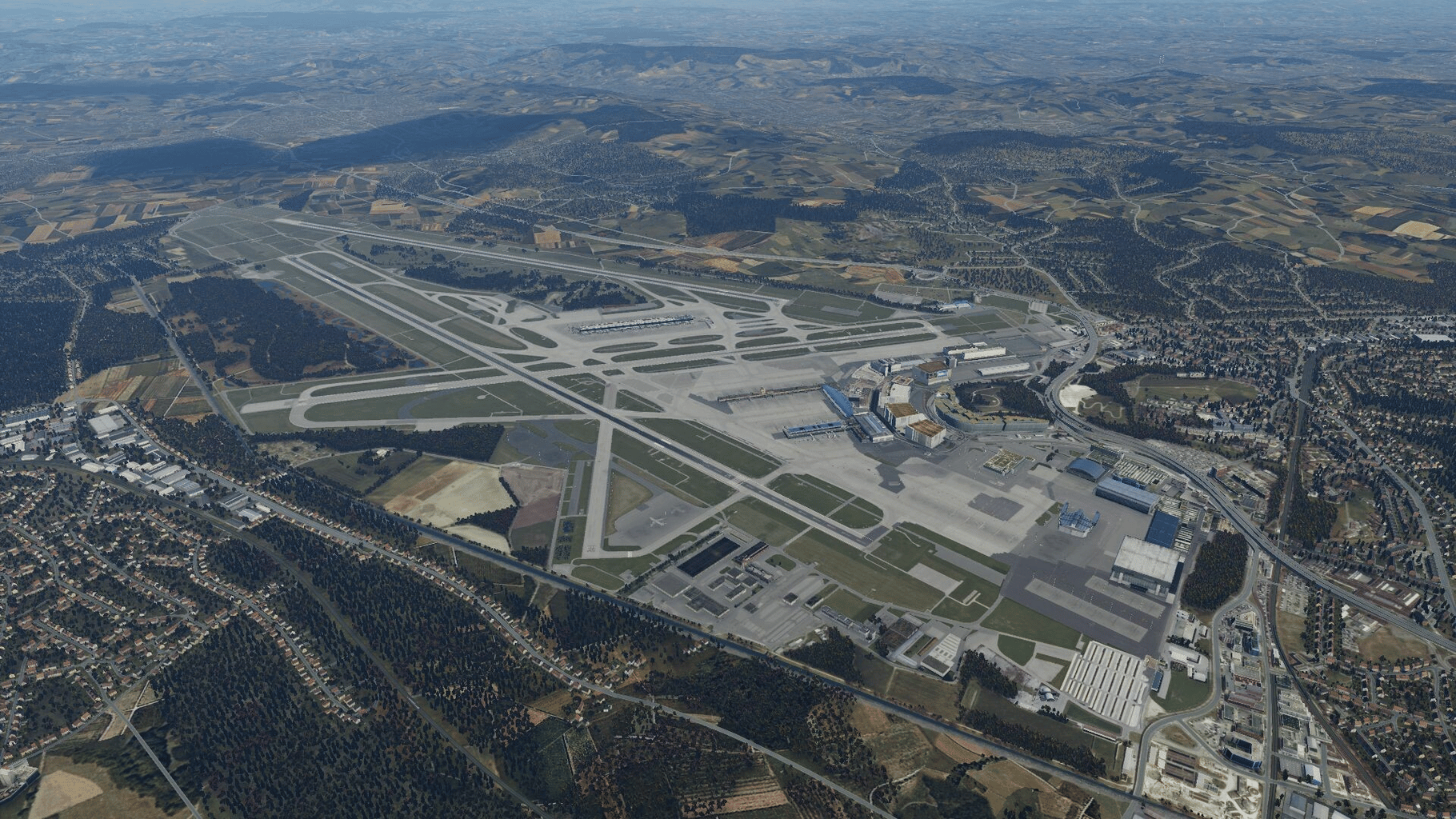 X-Plane 12: Aerosoft - Airport Zurich V2.0 screenshot