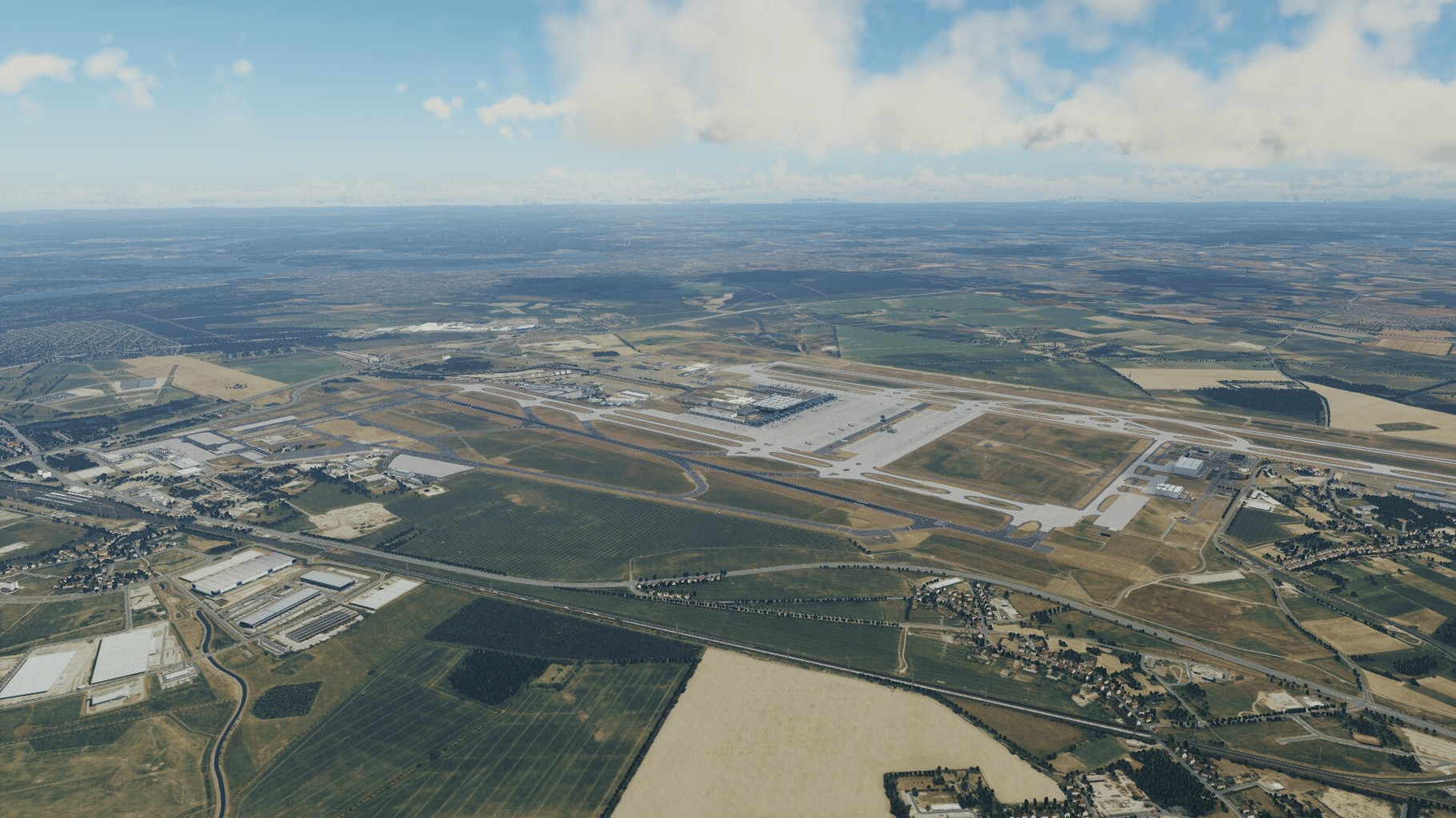 X-Plane 12: Aerosoft - Airport Berlin Brandenburg V2 screenshot