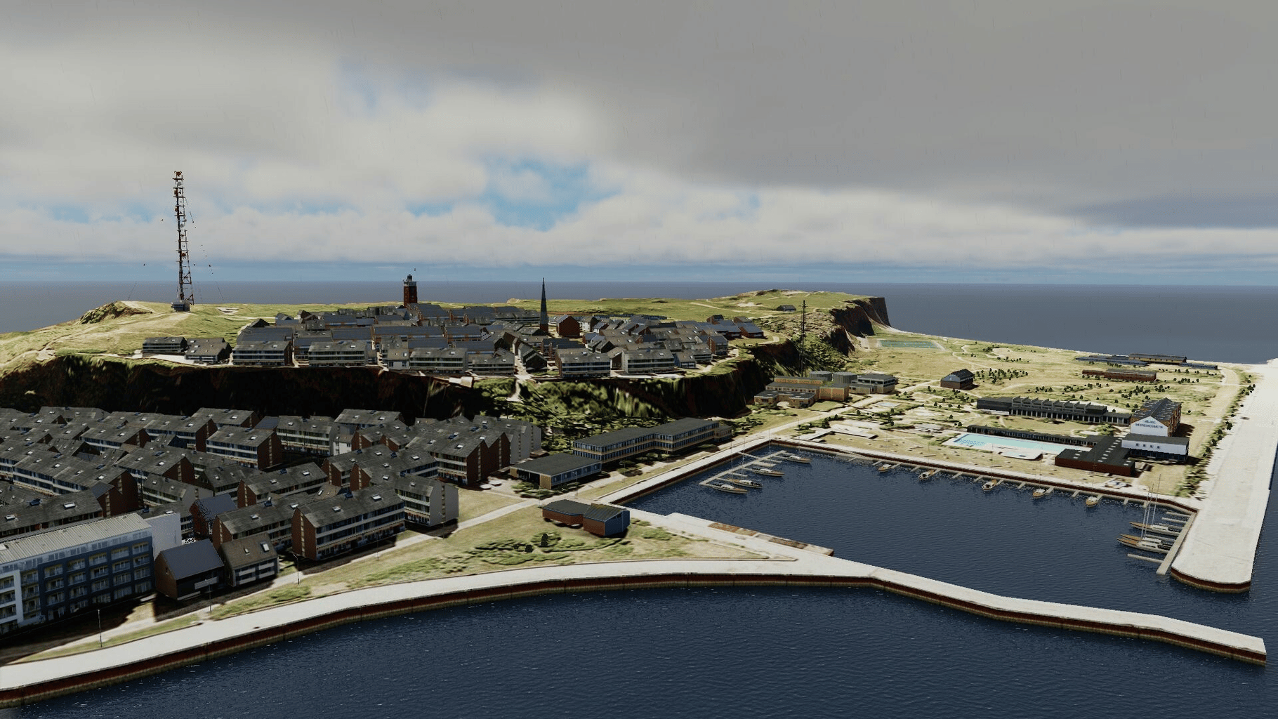 X-Plane 12: Aerosoft - Helgoland screenshot