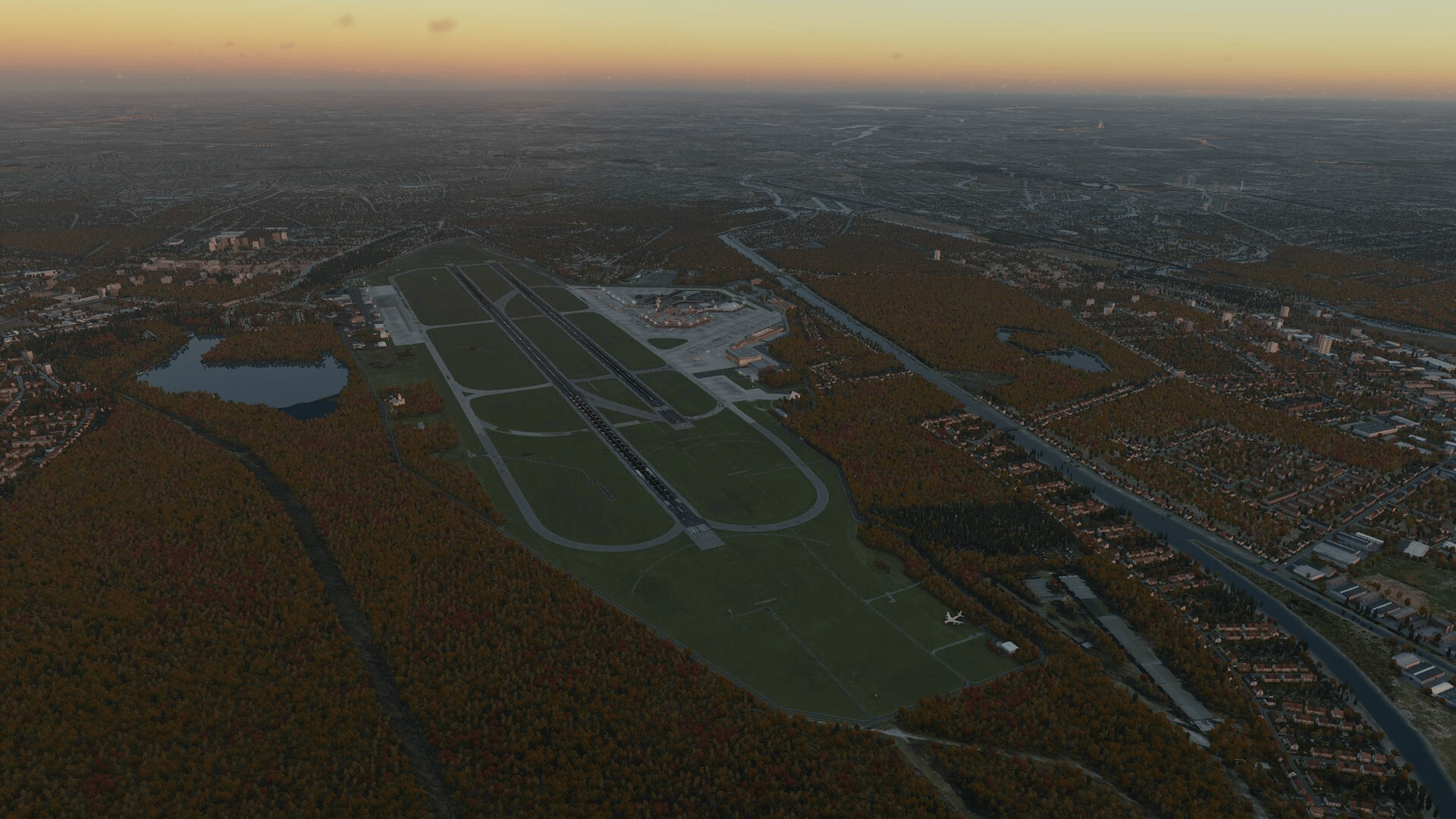 X-Plane 12: Aerosoft - Airport Berlin-Tegel screenshot