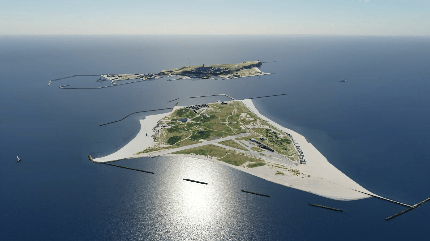 X-Plane 12: Aerosoft - Helgoland screenshot