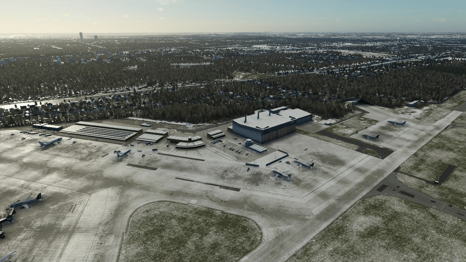 X-Plane 12: Aerosoft - Airport Berlin-Tegel screenshot